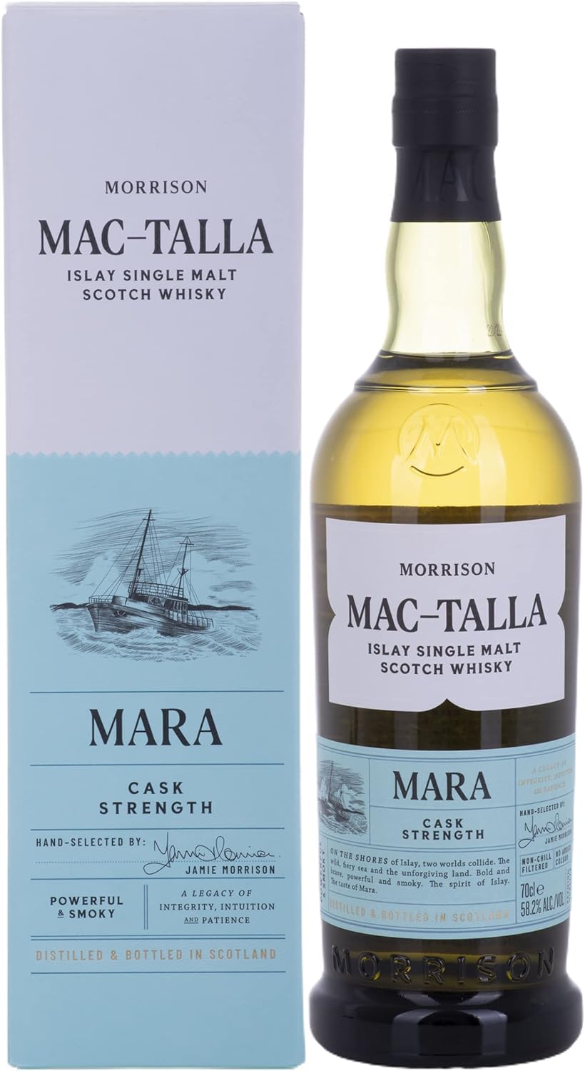 Mac-Talla Morrison MARA Cask Strength Islay Single Malt Scotch Whisky  — Piscosaveur