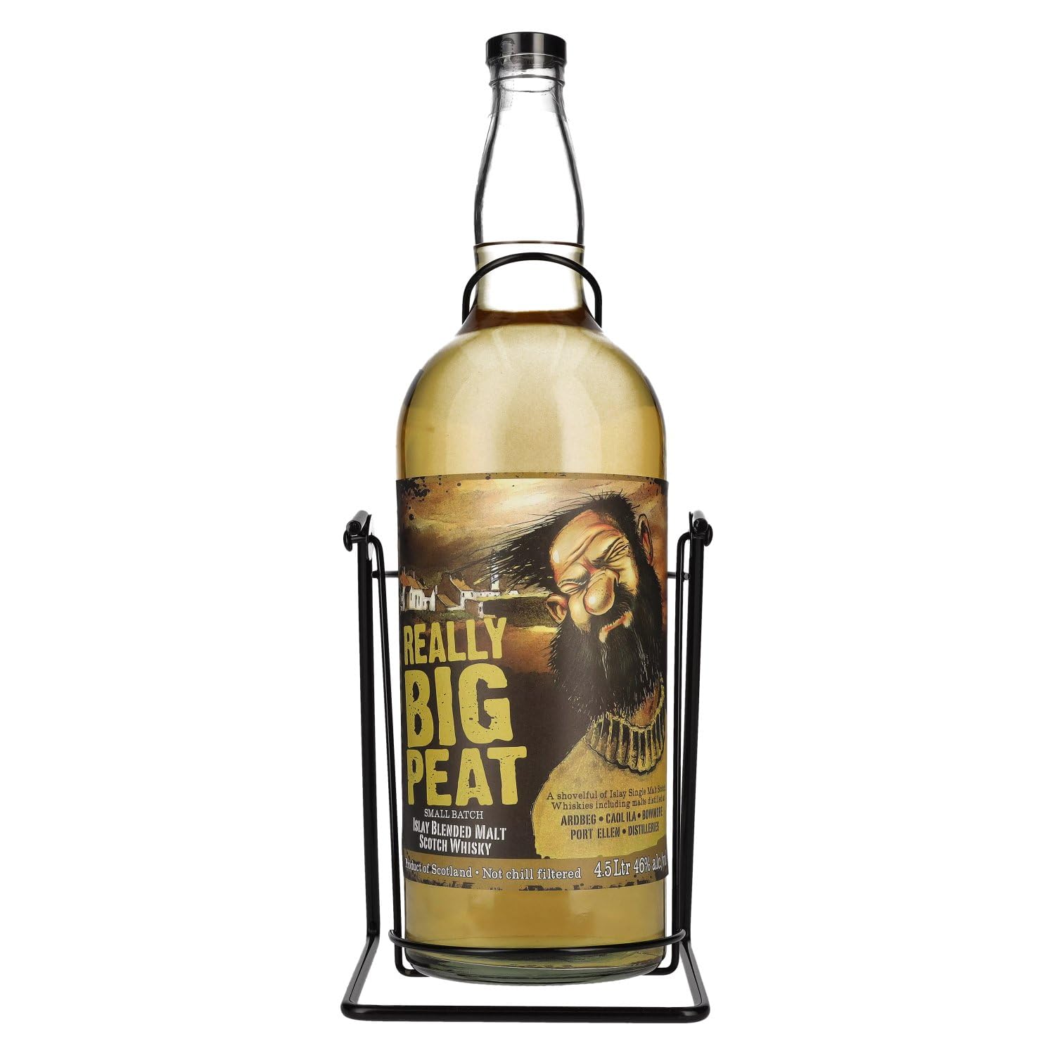 Douglas Laing BIG PEAT Islay Blended Malt 46% Vol. 4,5l avec Schwenkständer