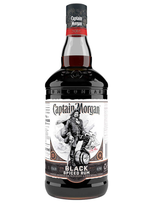Captain Morgan Black Spiced Premium Spirit Drink 40% Vol. 1l — Piscosaveur