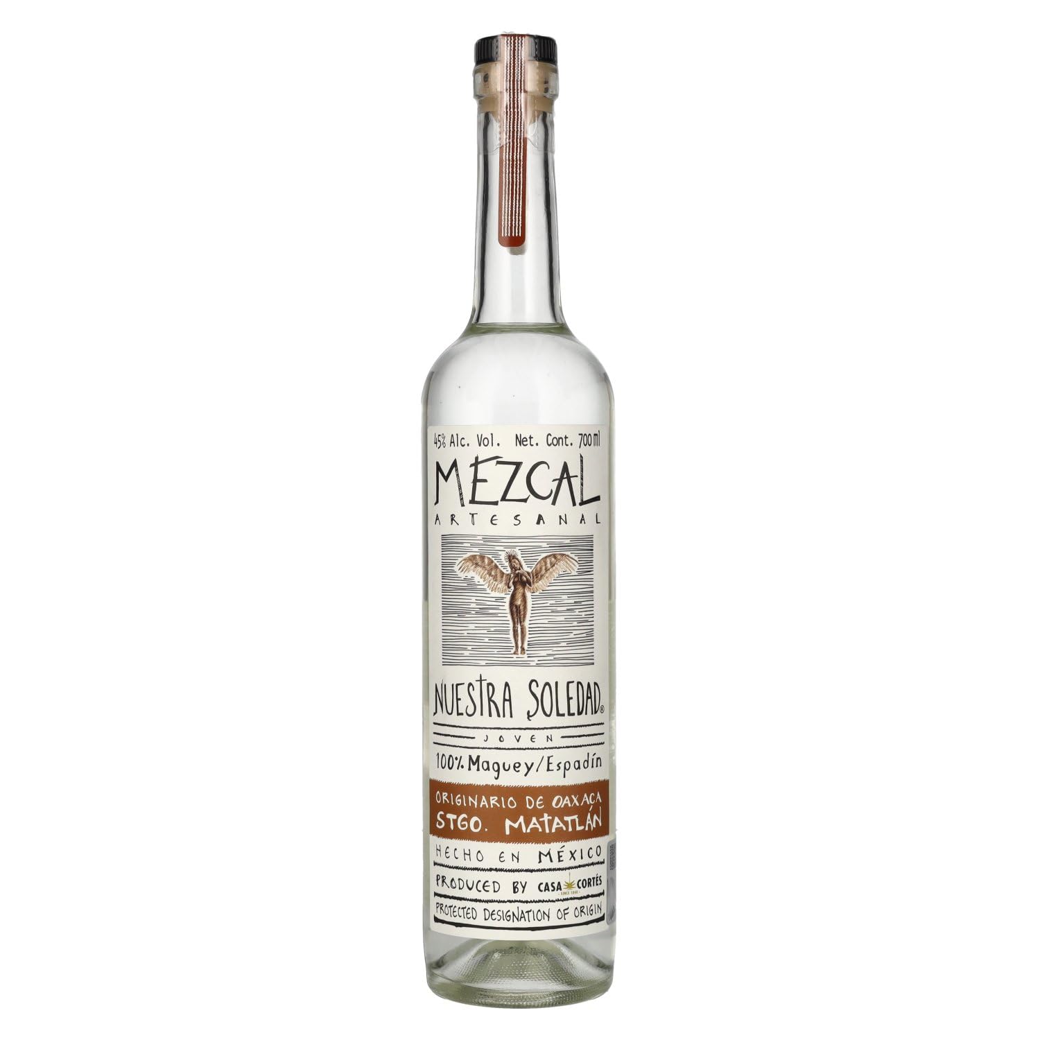 Nuestra Soledad Mezcal Joven STGO. MATATLÁN 45% Vol. 0,7l — Piscosaveur