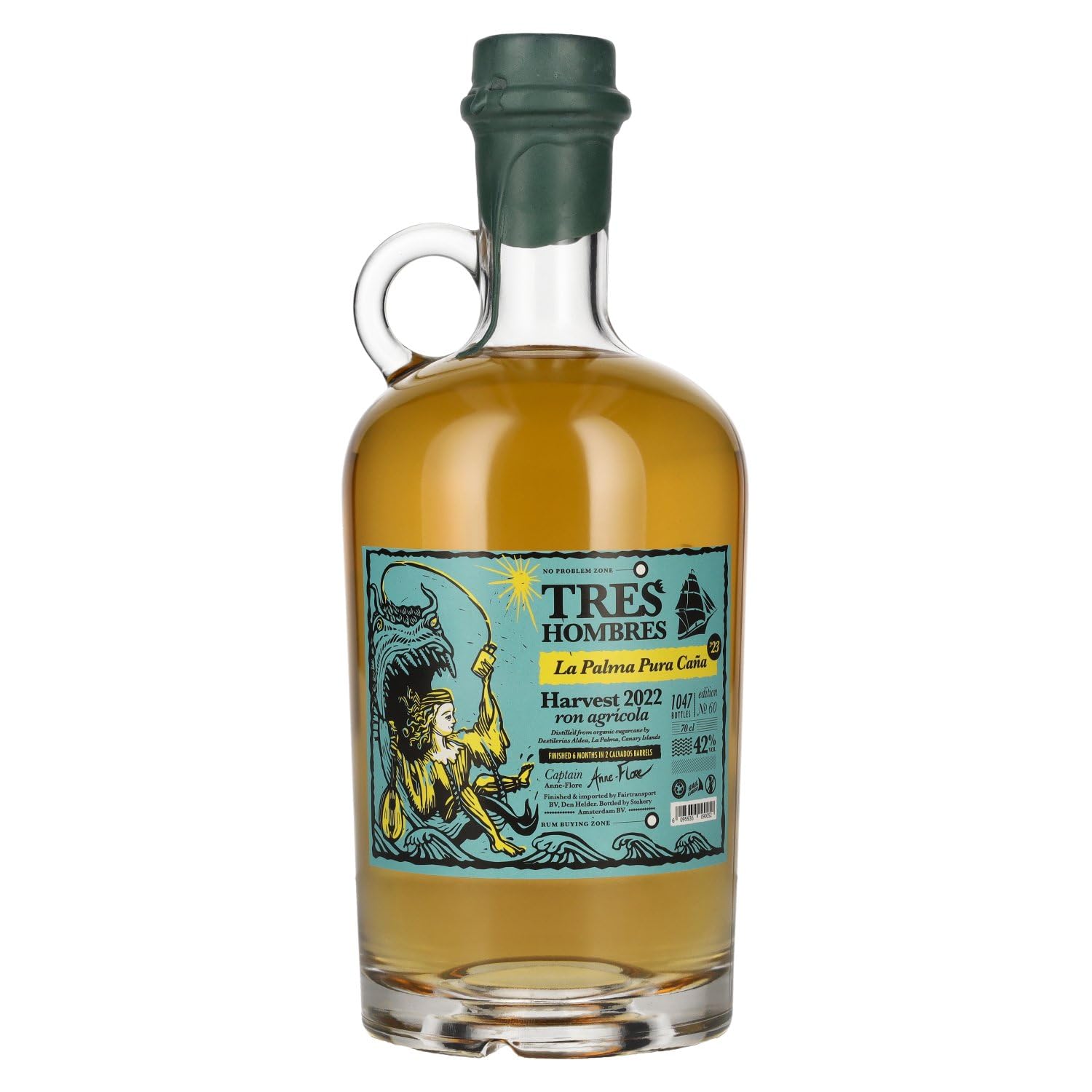 Tres Hombres La Palma Pura Caña Edition 60 2023 42% Vol. 0,7l — Piscosaveur