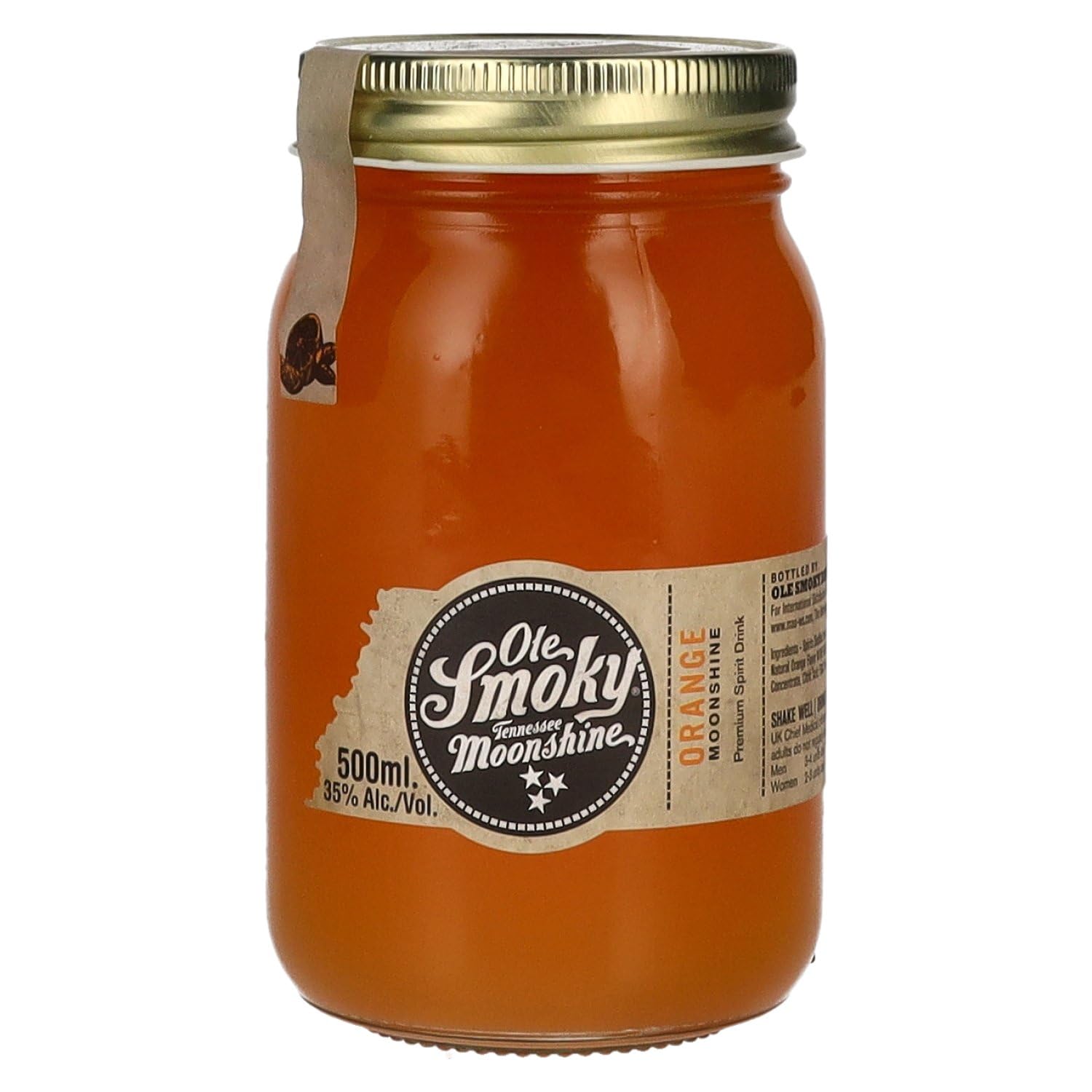 Ole Smoky Tennessee Moonshine ORANGE 35% Vol. 0,5l — Piscosaveur