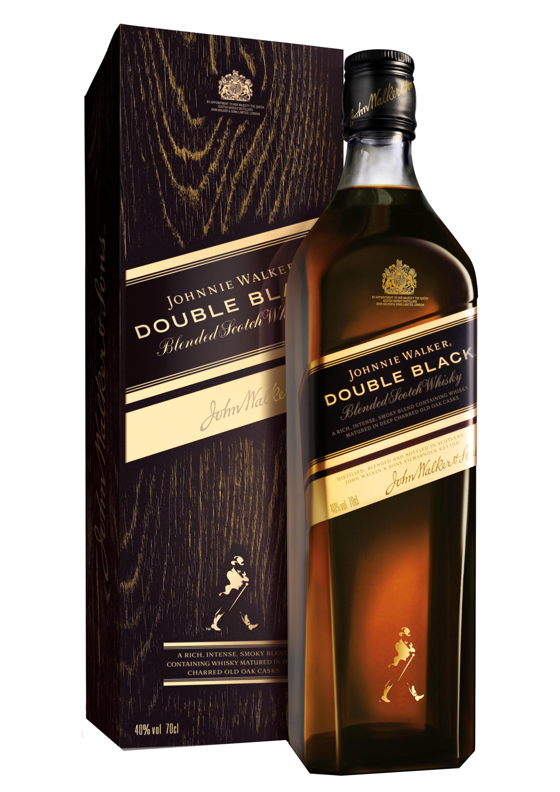 Johnnie Walker DOUBLE BLACK Blended Scotch Whisky 40% Vol. 0,7l — Piscosaveur