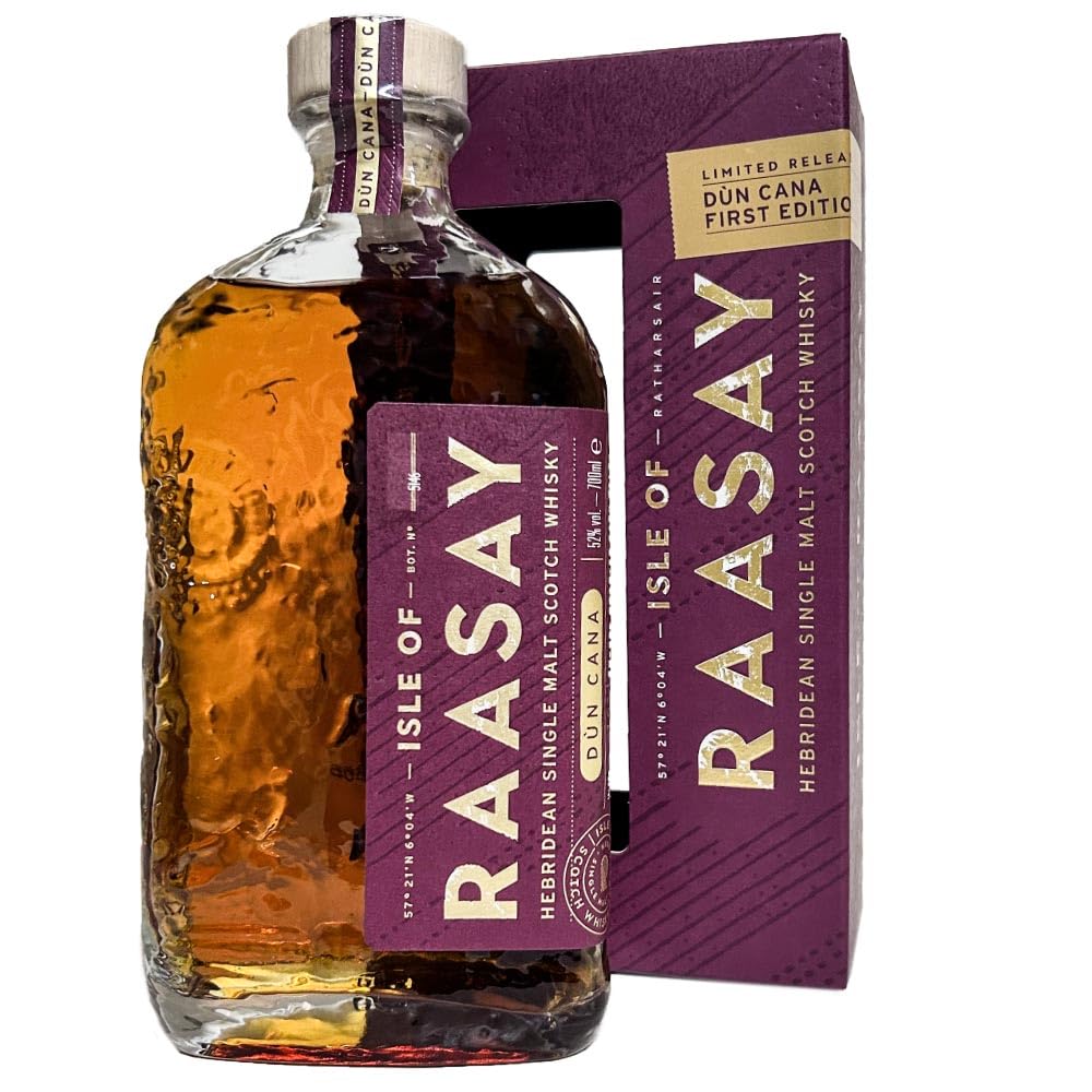 Isle of RAASAY Dùn Cana Sherry Quarter Cask Release 52% Vol. 0,7l en b — Piscosaveur