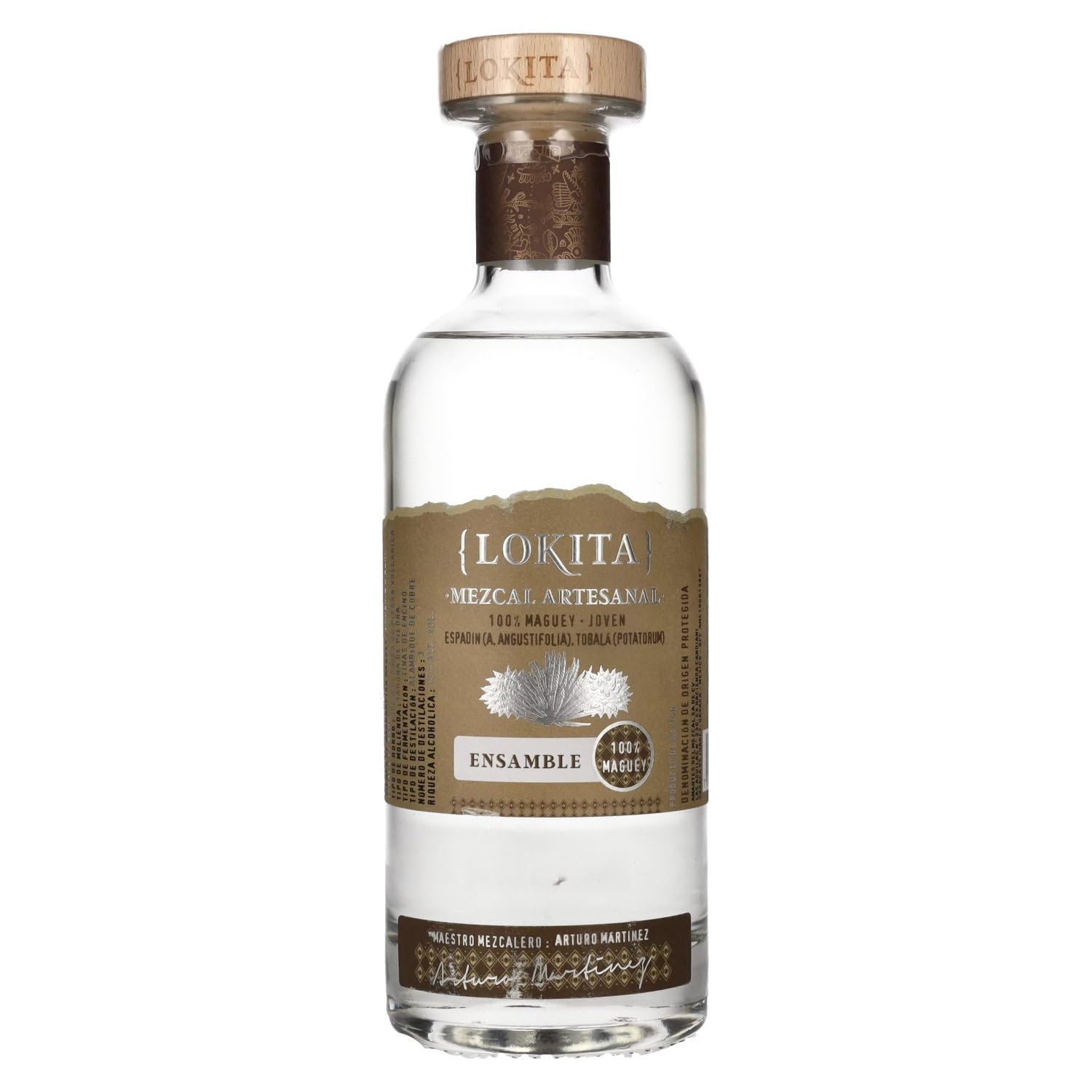 Lokita ENSAMBLE 100% Maguey Mezcal Artesanal 40% Vol. 0,7l — Piscosaveur