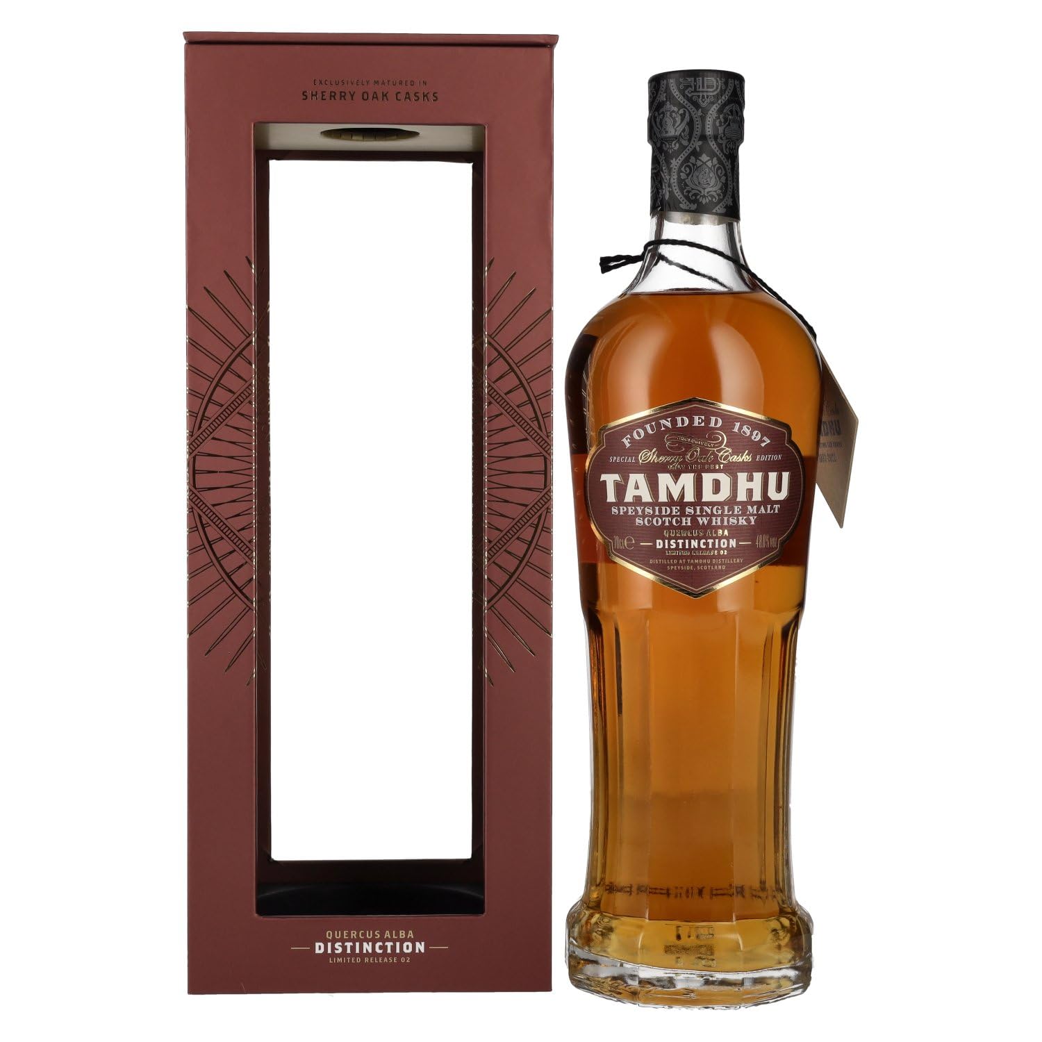 Tamdhu DISTINCTION II Speyside Single Malt Scotch Whisky 48% Vol. 0,7l — Piscosaveur