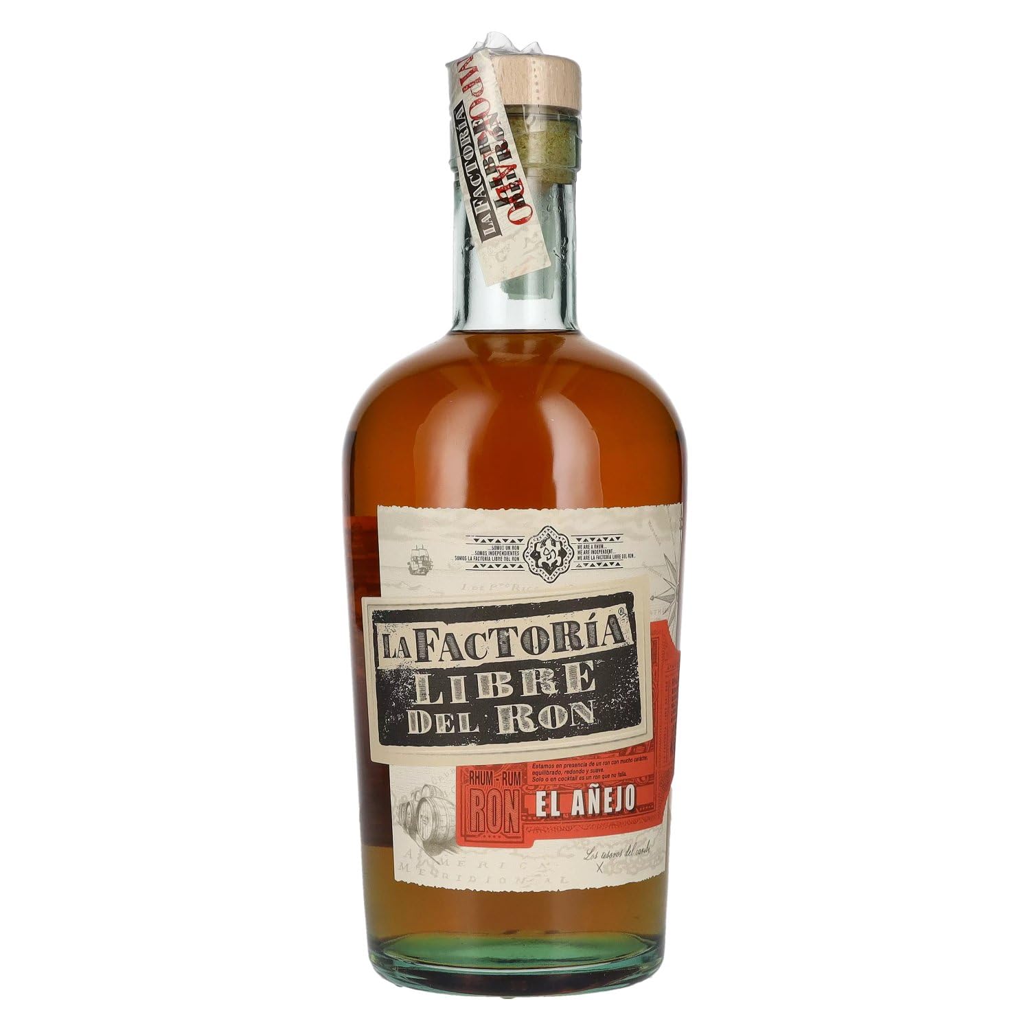 La Factoría Libre Del Ron El Añejo 40% Vol. 0,7l — Piscosaveur