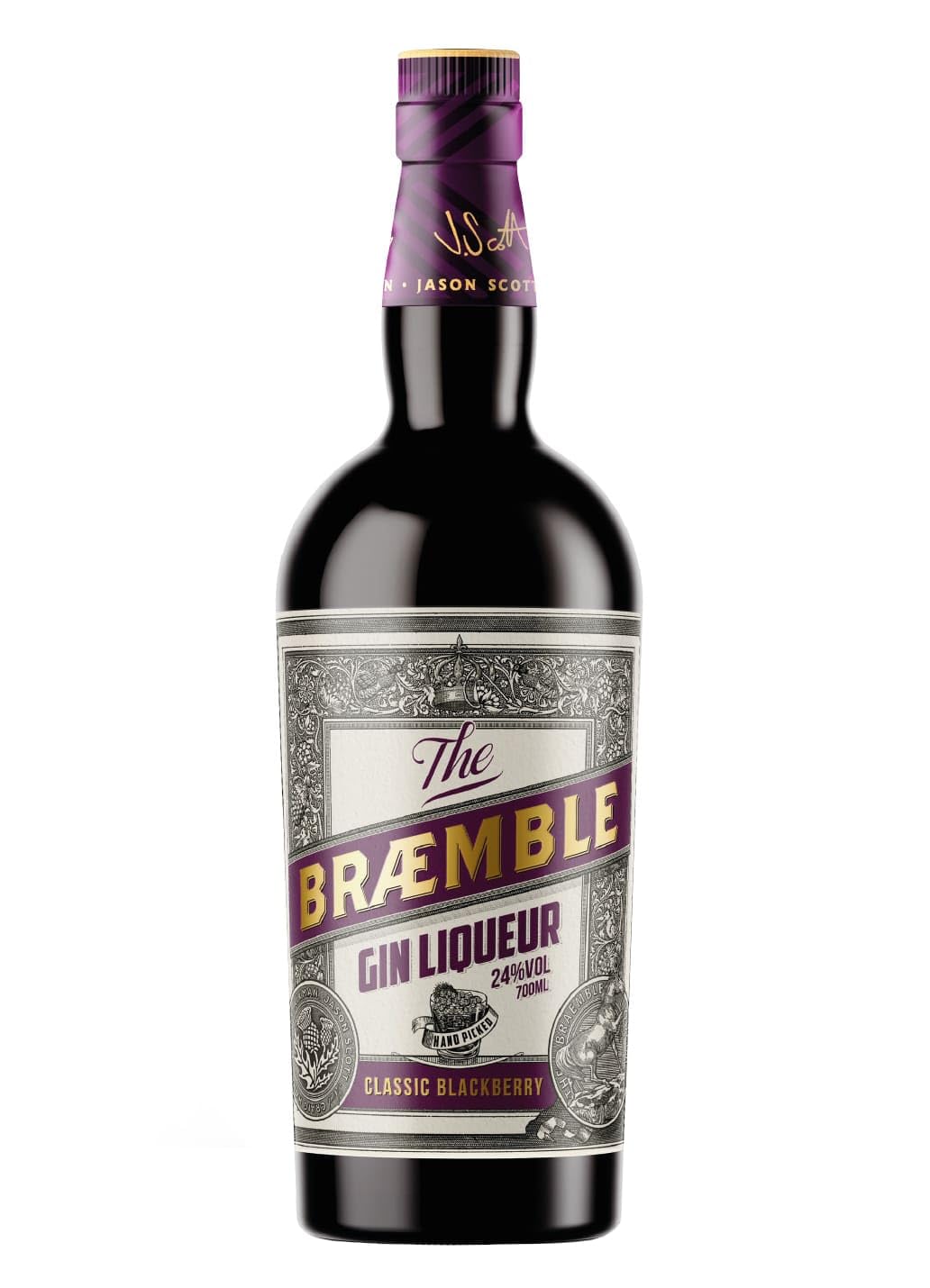 The BRAEMBLE Gin Liqueur Classic Blackberry 24% Vol. 0,7l — Piscosaveur