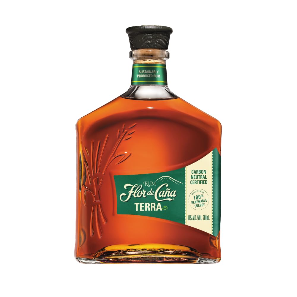 Flor de Caña ECO Rum 40% Vol. 0,7l en boîte cadeau — Piscosaveur