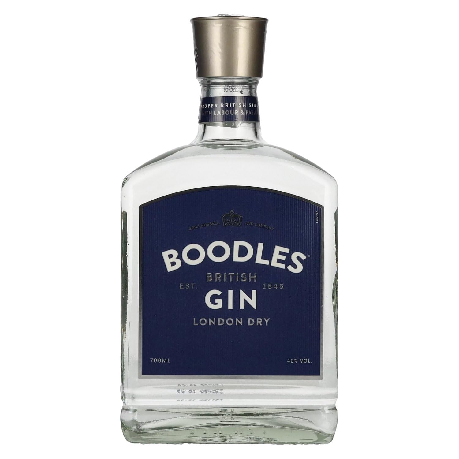 Boodles British London Dry Gin 40% Vol. 0,7l — Piscosaveur