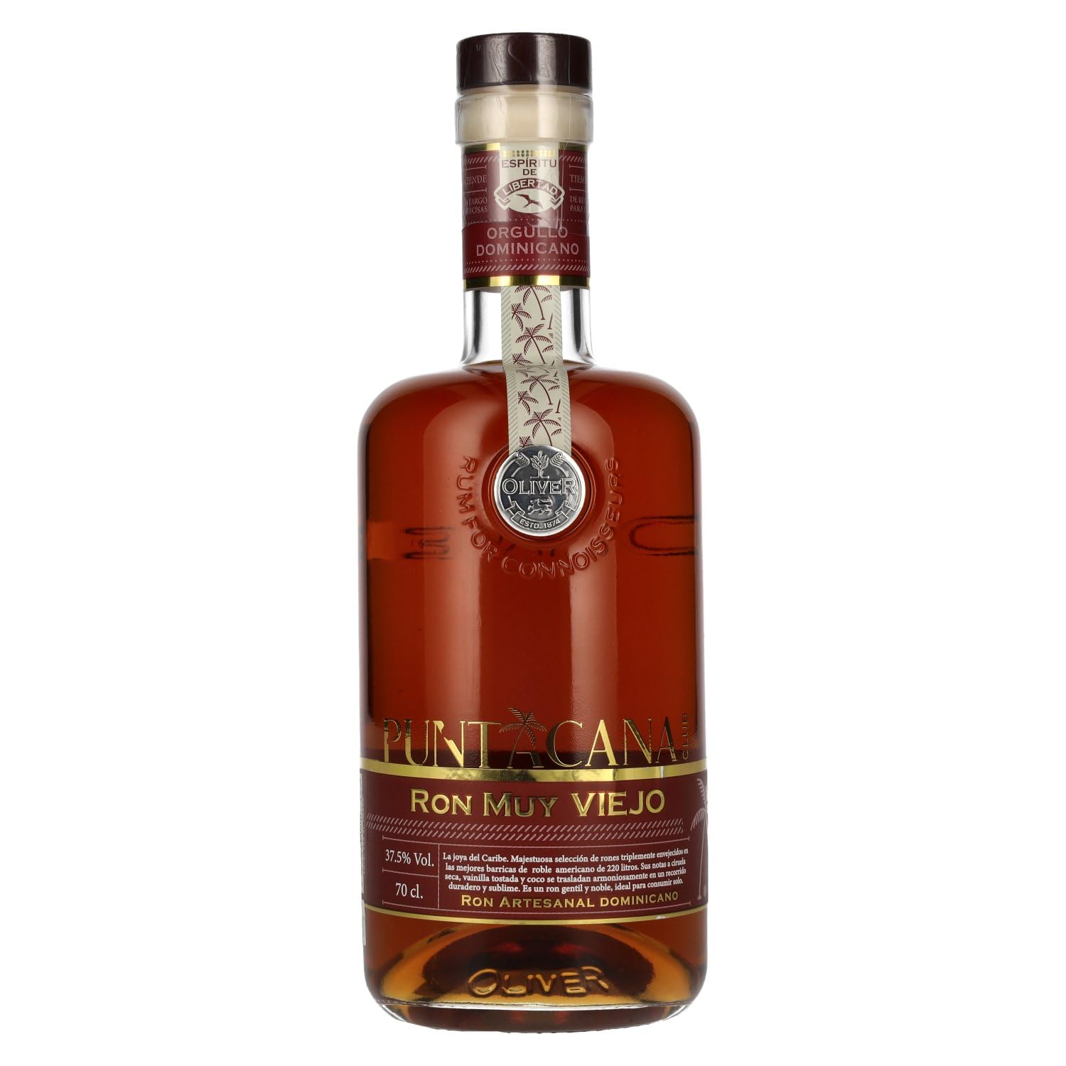 Puntacana Club Ron Muy Viejo 37,5% Vol. 0,7l — Piscosaveur