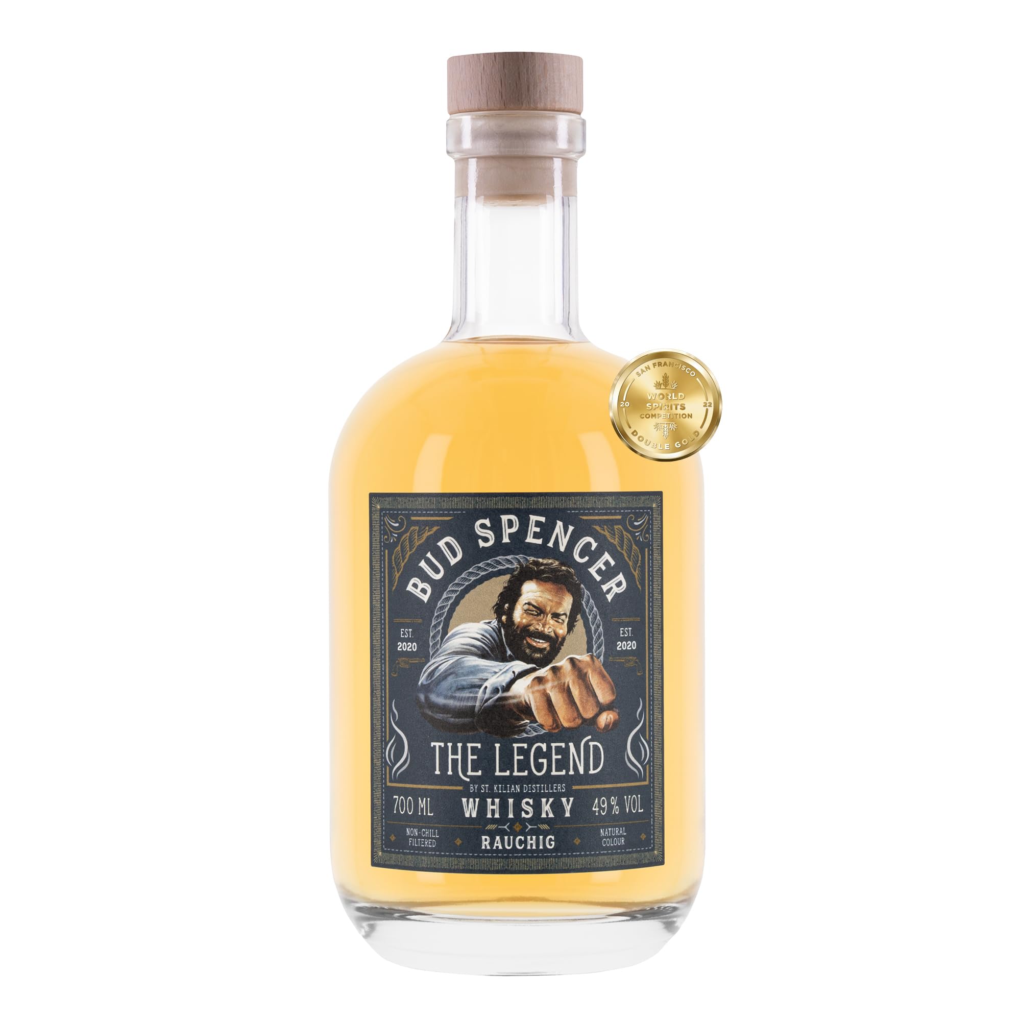 Bud Spencer THE LEGEND Single Malt RAUCHIG 49% Vol. 0,7l