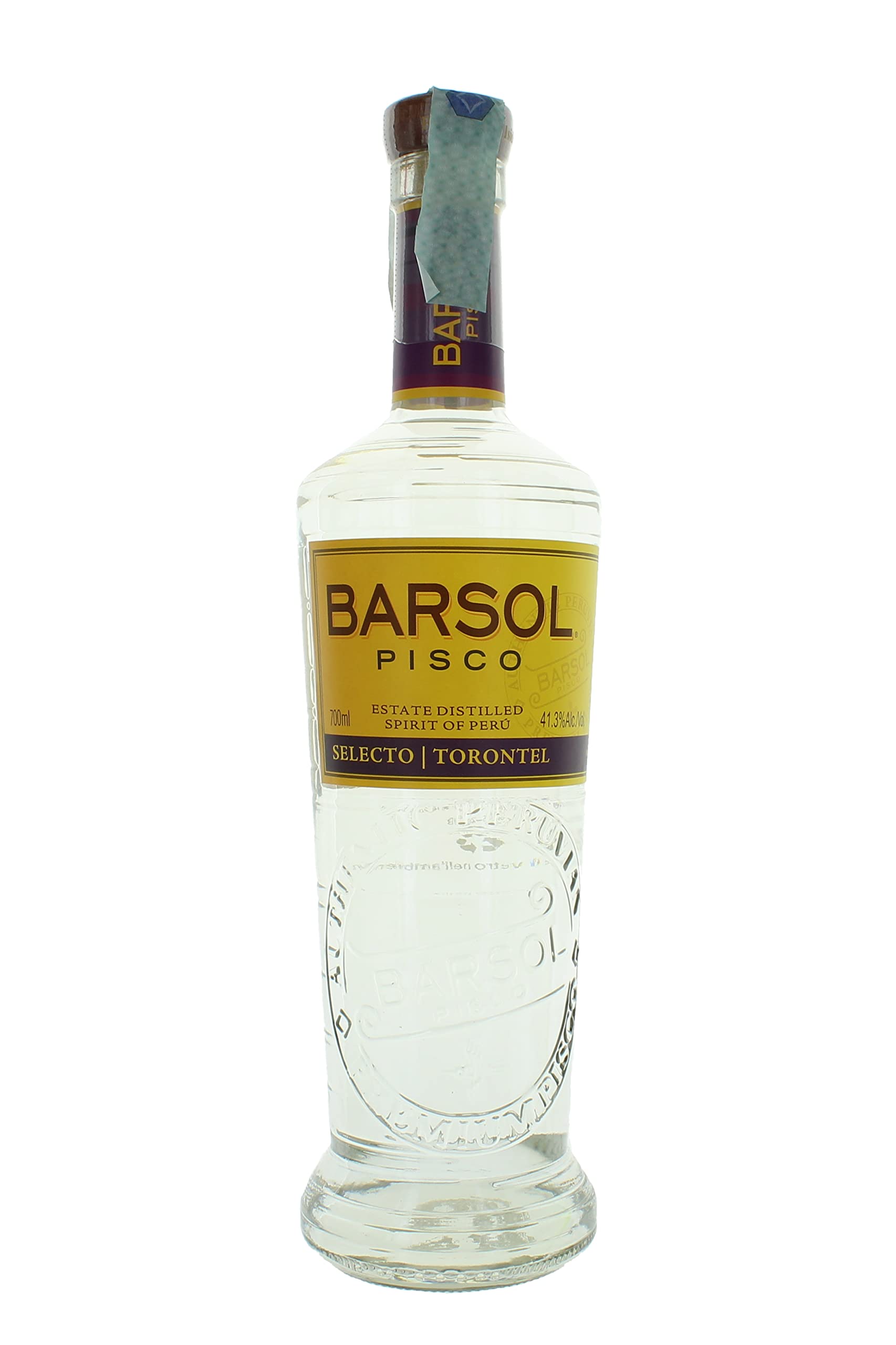 Barsol Pisco TORONTEL 41,3% Vol. 0,7l