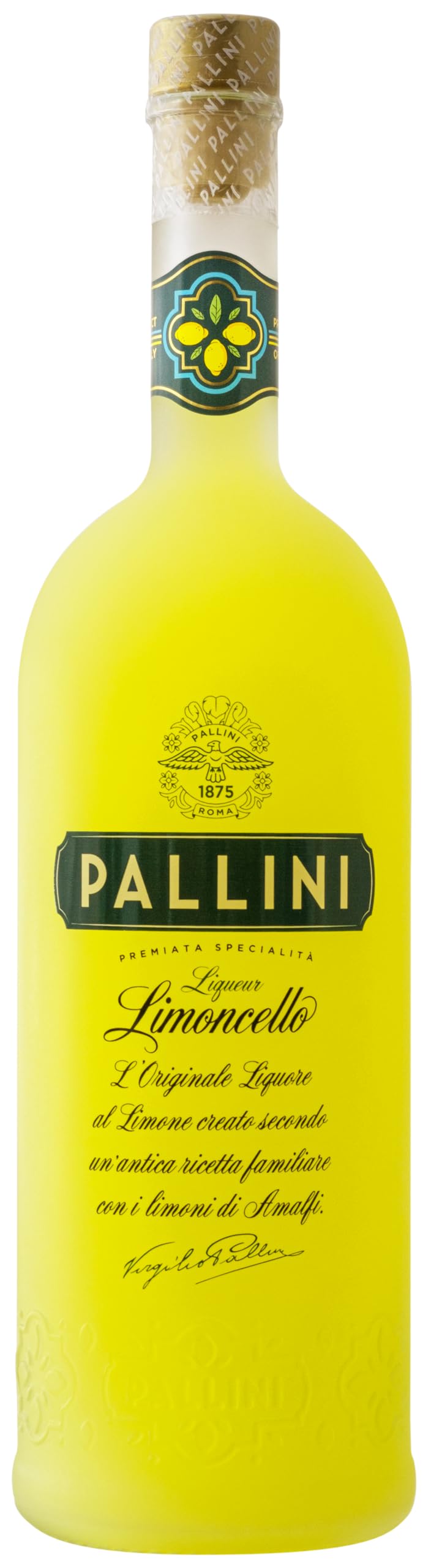 Pallini Limoncello Liqueur 26% Vol. 1l — Piscosaveur