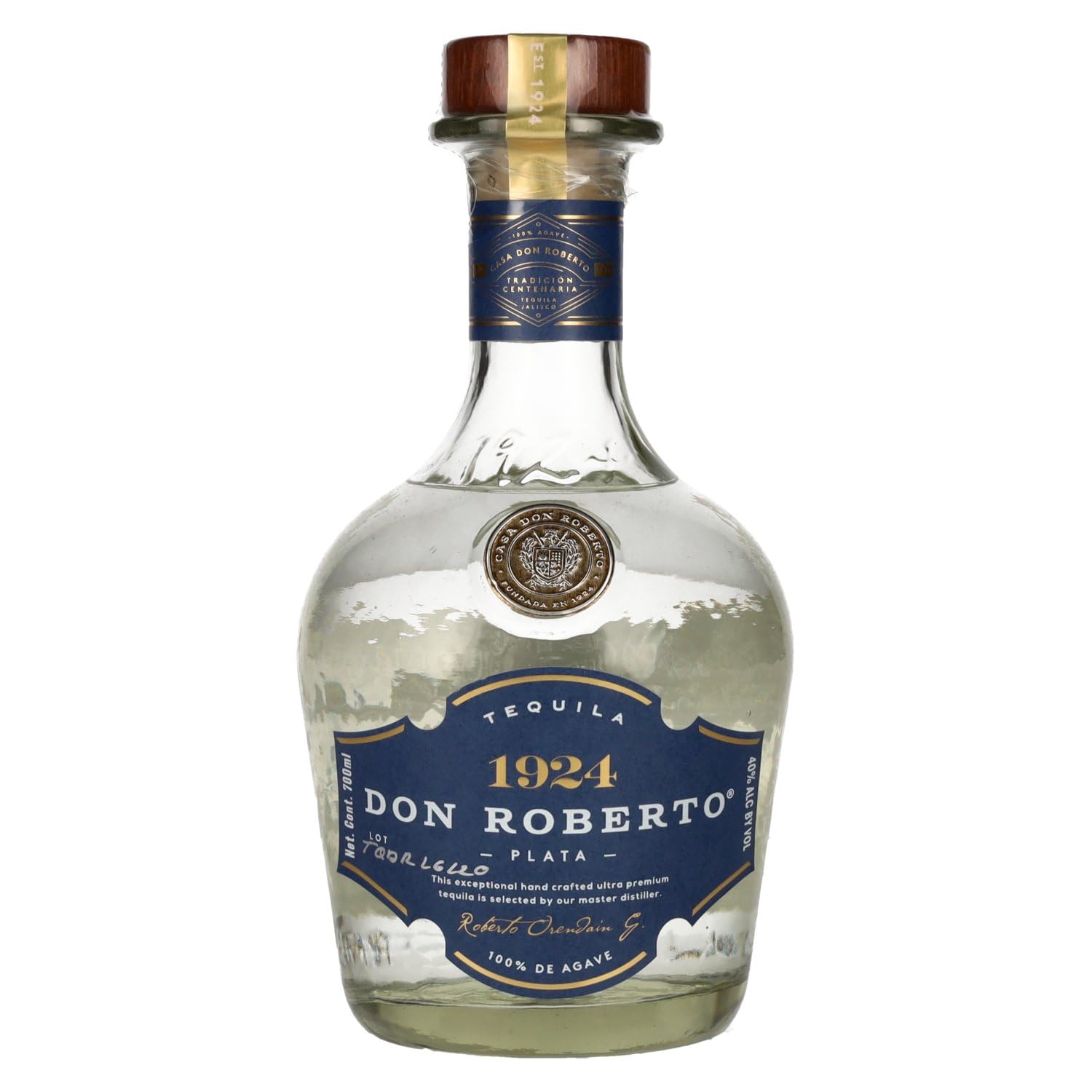 Don Roberto PLATA 100% Agave 40% Vol. 0,7l — Piscosaveur