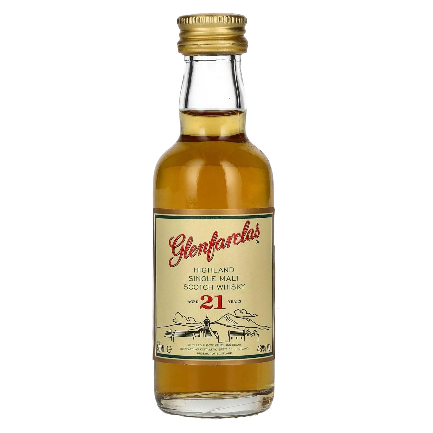 Glenfarclas 21 Years Old Highland Single Malt Scotch Whisky 43% Vol. 0 — Piscosaveur