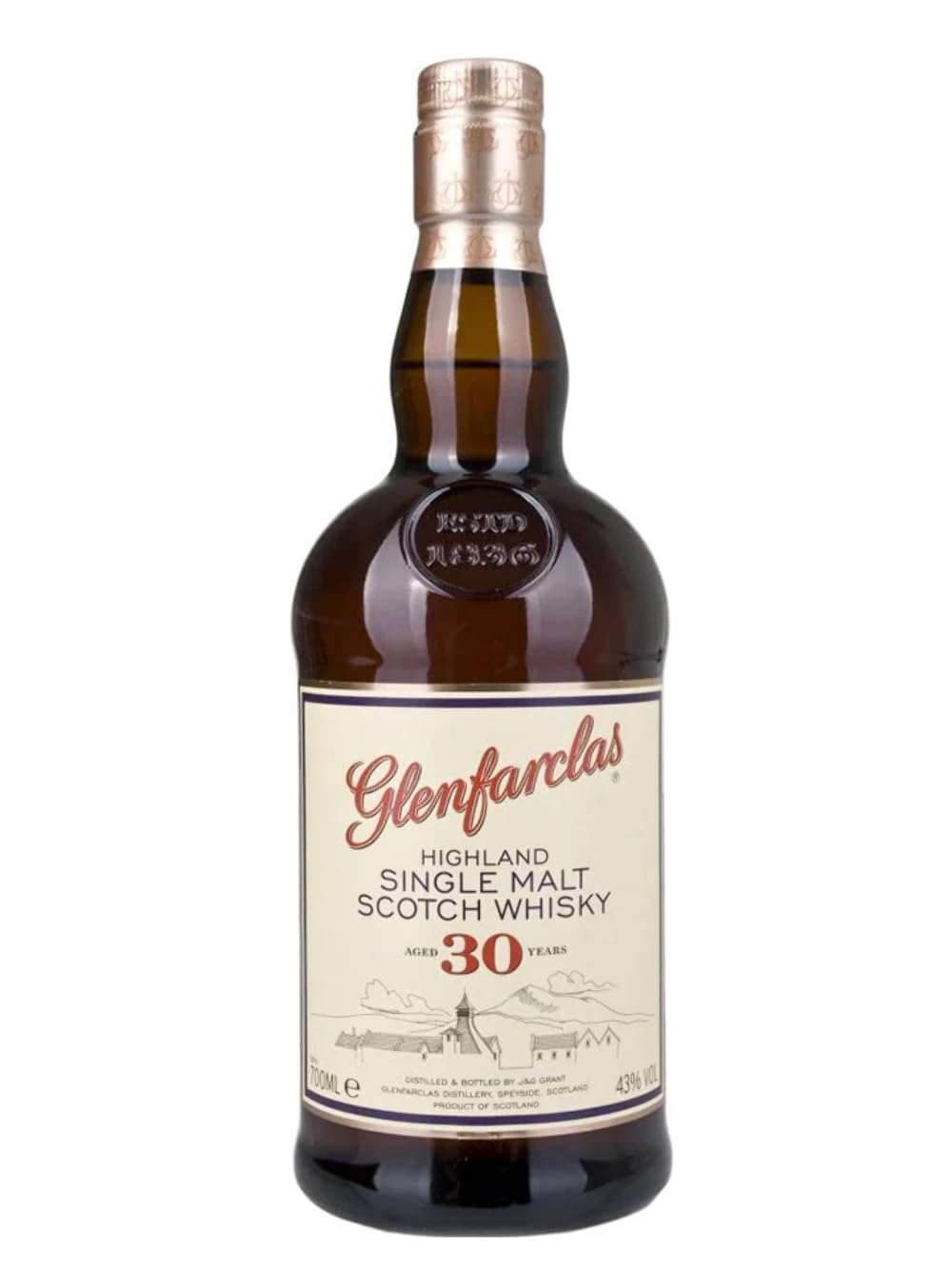 Glenfarclas 30 Years Old Highland Single Malt Scotch Whisky 43% Vol. 0 — Piscosaveur