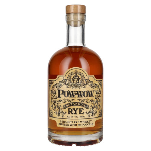 Pow-Wow Botanical RYE Straight Rye Whiskey 45% Vol. 0,7l — Piscosaveur