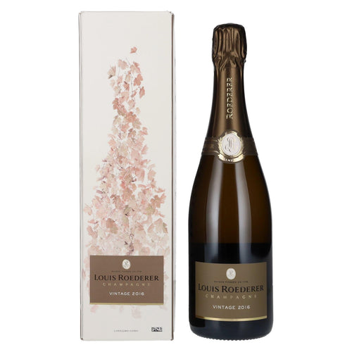 Louis Roederer Champagne VINTAGE 2016 12,5% Vol. 0,75l en boîte cadeau — Piscosaveur