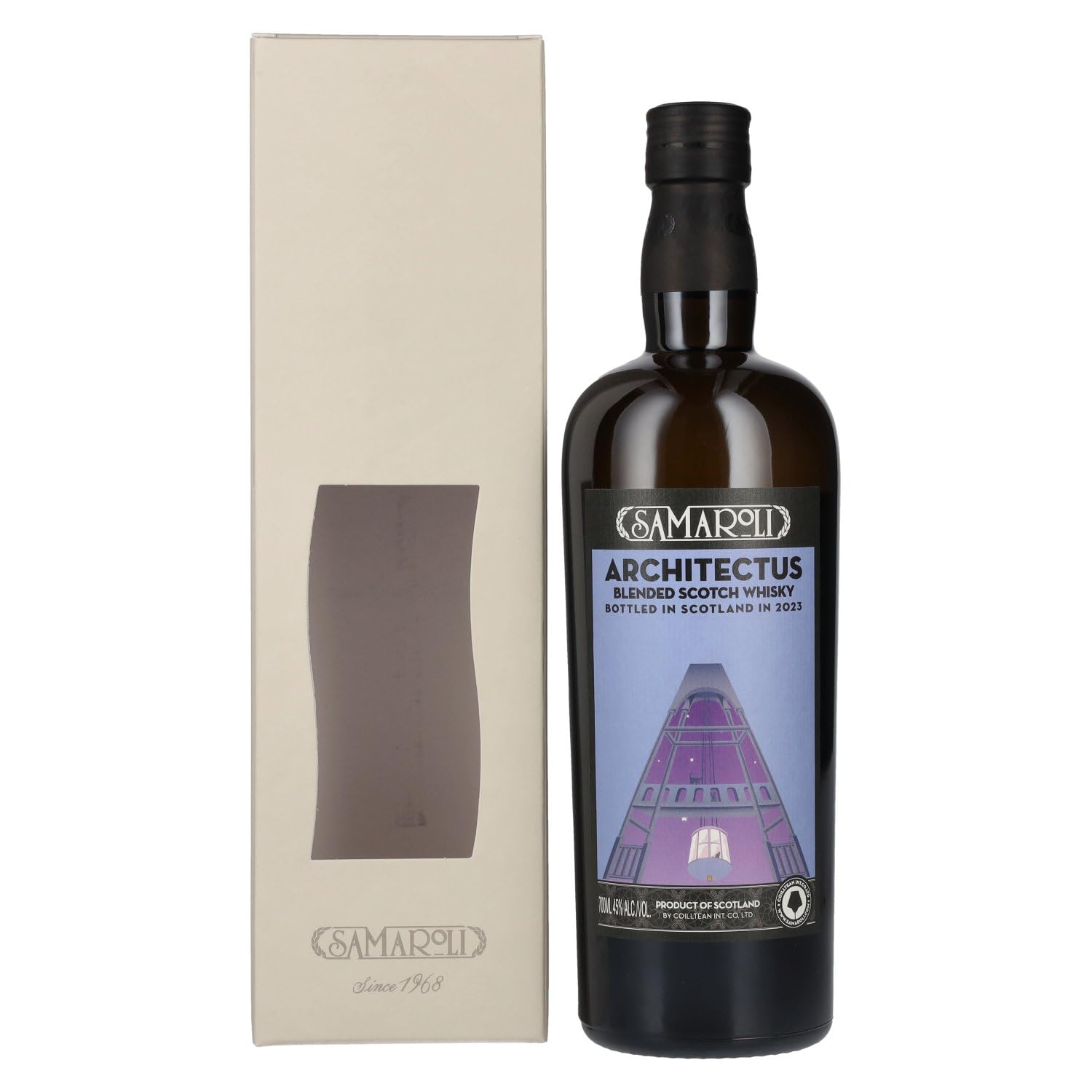 Samaroli ARCHITECTUS Blended Malt Scotch Whisky 2023 45% Vol. 0,7l en  — Piscosaveur