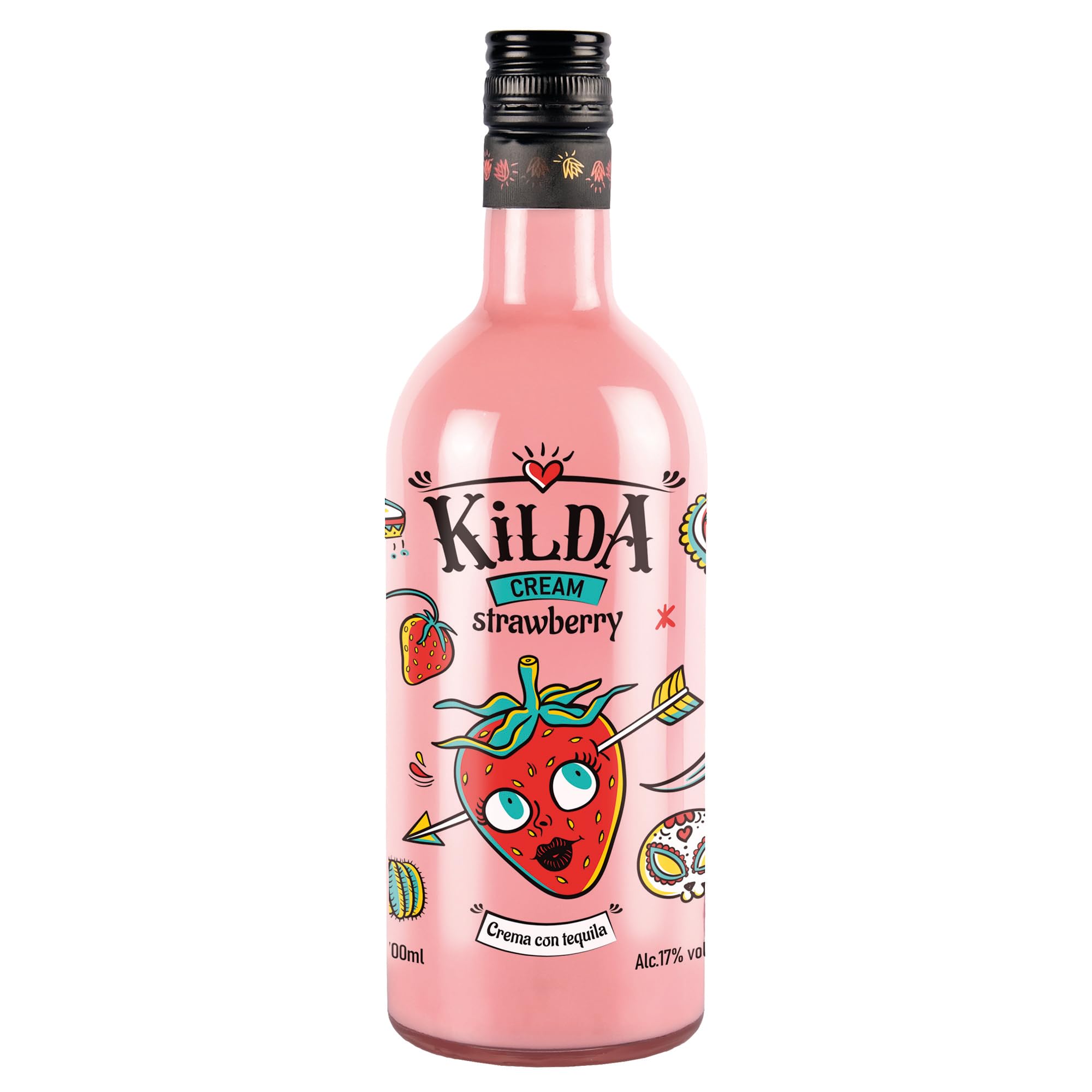 Kilda Erdbeere Cream Liqueur 17% Vol. 0,7l — Piscosaveur