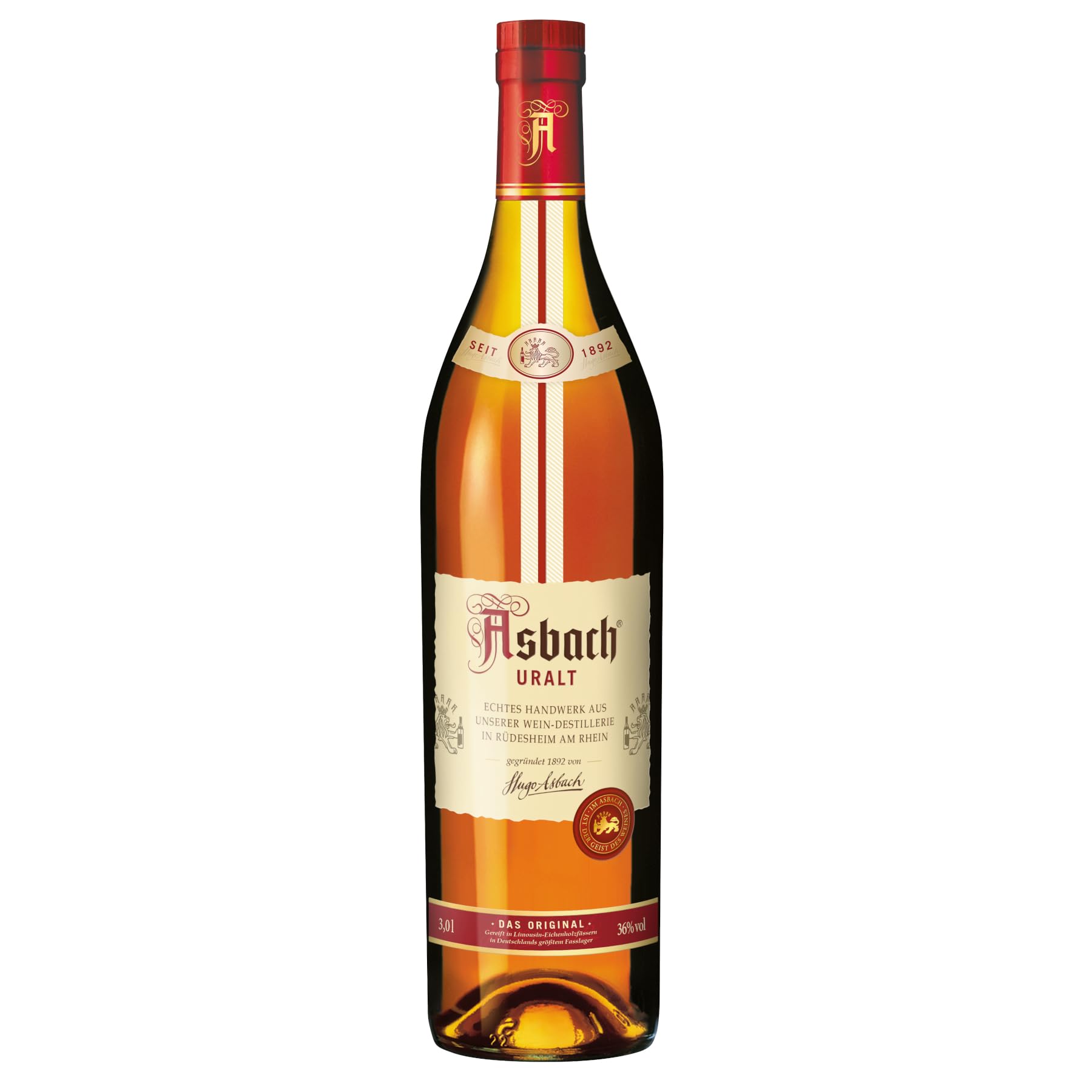 Asbach Uralt 36% Vol. 3l — Spiritueux — Piscosaveur