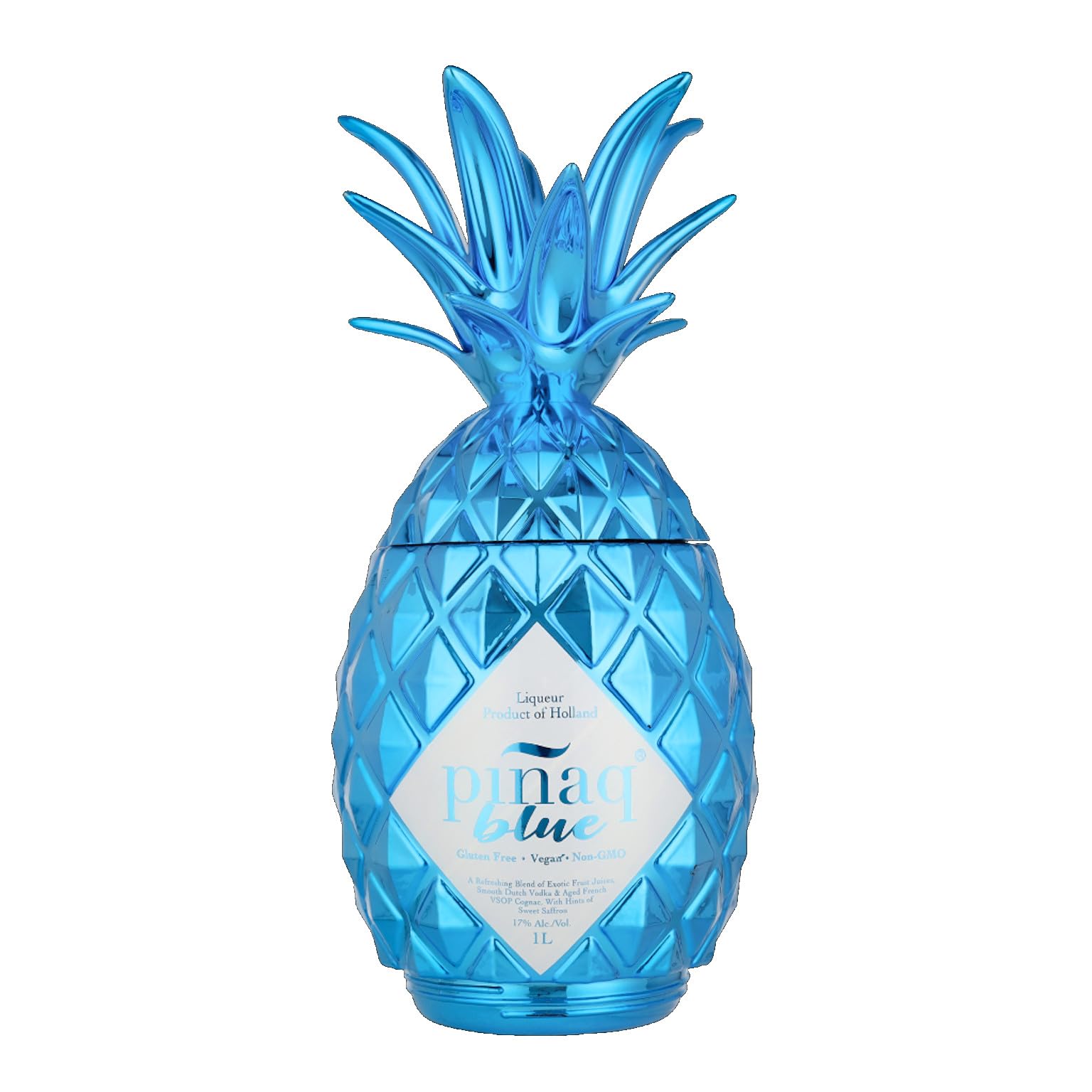 Piñaq BLUE Liqueur 17% Vol. 1l — Piscosaveur