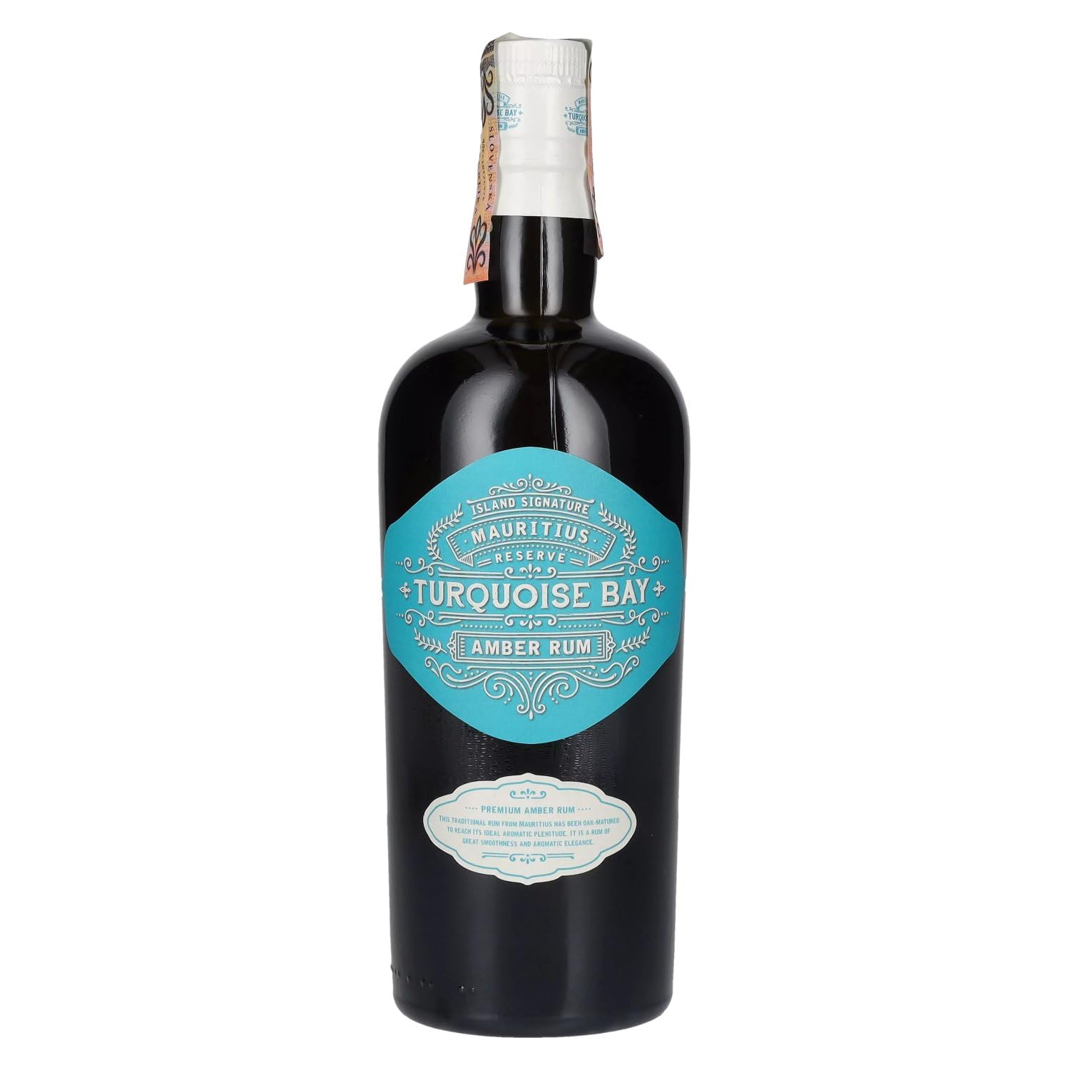 Turquoise Bay Amber Rum Reserve 40% Vol. 0,7l en boîte cadeau — Piscosaveur