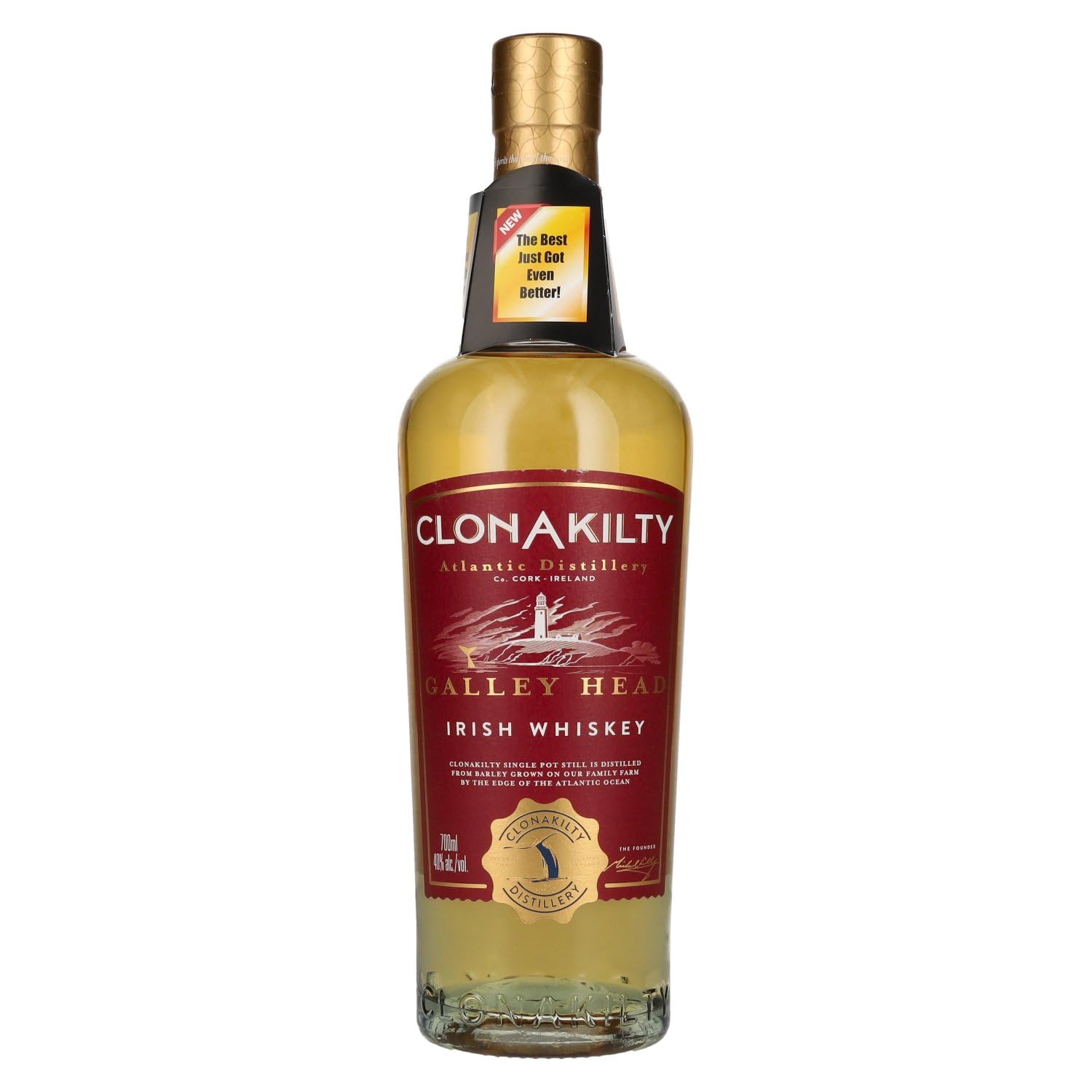 Clonakilty GALLEY HEAD Pot Still Irish Whiskey 40% Vol. 0,7l — Piscosaveur