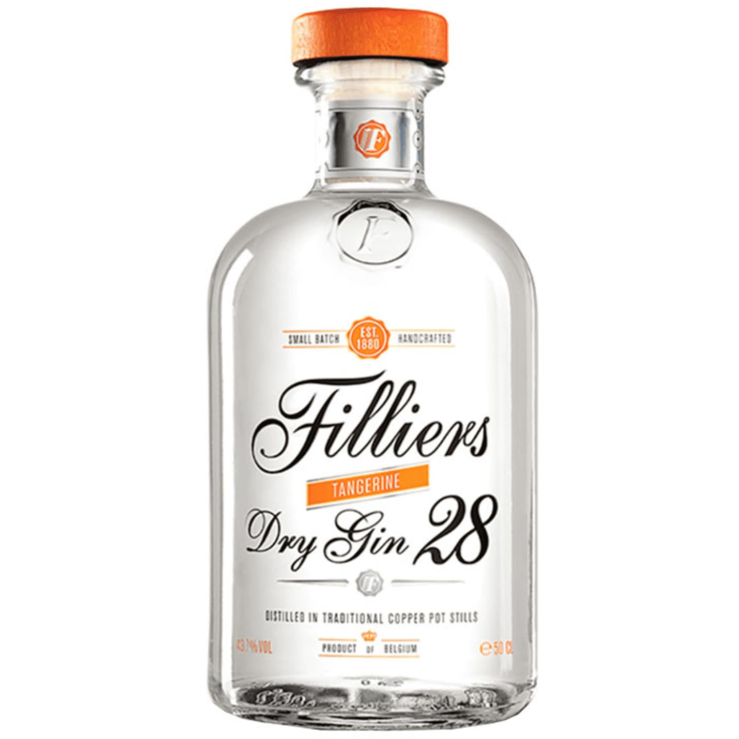 Filliers Dry Gin 28 TANGERINE 43,7% Vol. 0,5l — Piscosaveur