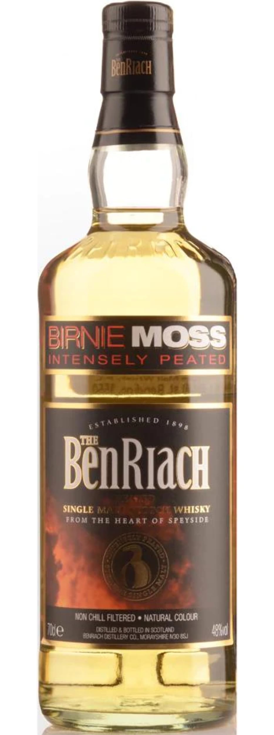 The BenRiach Birnie Moss Peated Malt 48% Vol. 0,7l en boîte cadeau — Piscosaveur