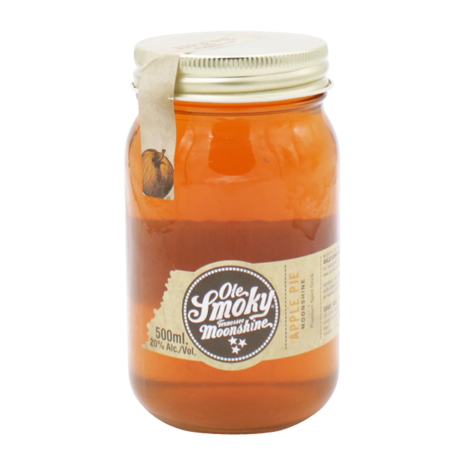 Ole Smoky Tennessee Moonshine APPLE PIE 20% Vol. 0,5l — Piscosaveur