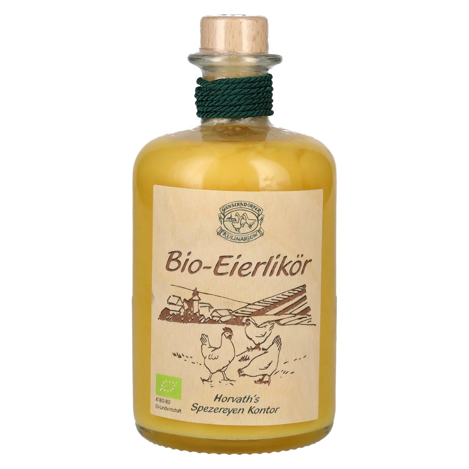 Gänserndorfer Kulinarium Bio-Eierlikör 16% Vol. 0,5l — Piscosaveur