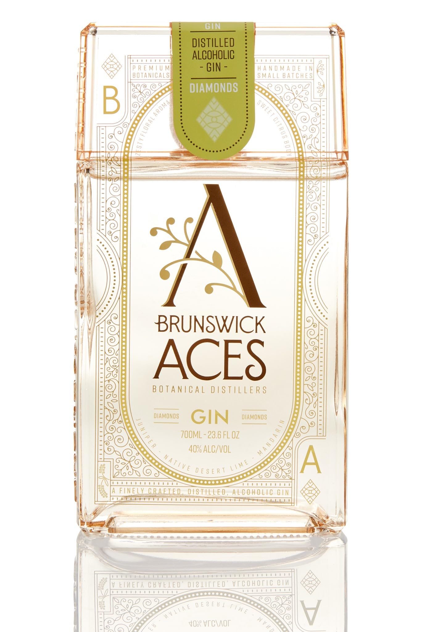 Brunswick ACES DIAMONDS Botanical Distillers Gin 40% Vol. 0,7l — Piscosaveur