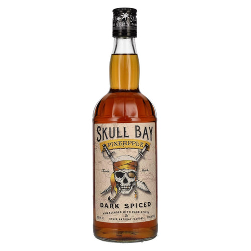 Skull Bay PINEAPPLE Dark Spiced 37,5% Vol. 0,7l — Piscosaveur