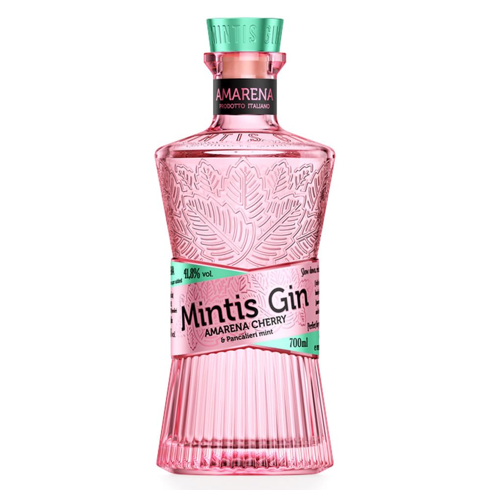Mintis Gin AMARENA CHERRY & Pancalieri mint 41,8% Vol. 0,7l — Piscosaveur