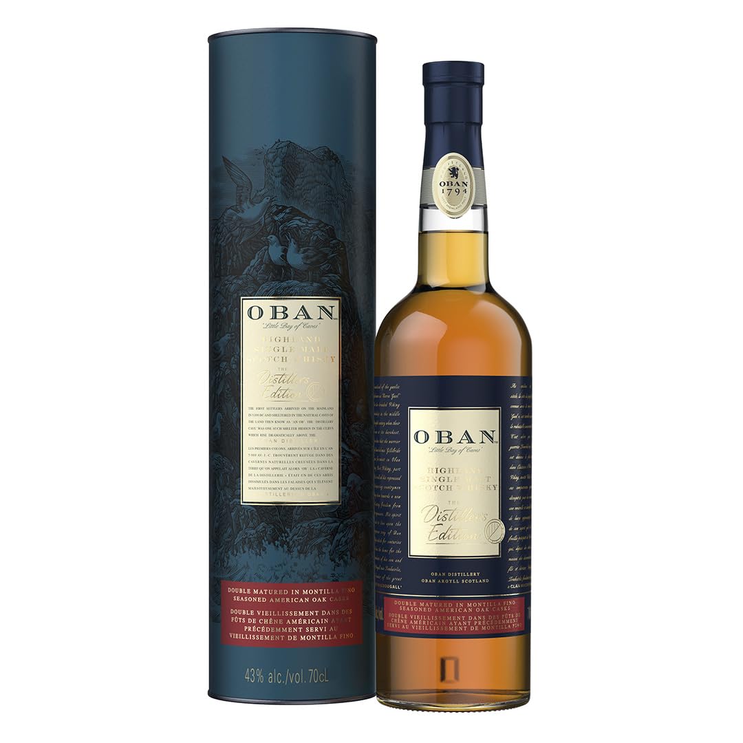 Oban The Distillers Edition Double Matured 43% Vol. 0,7l en boîte cade — Piscosaveur