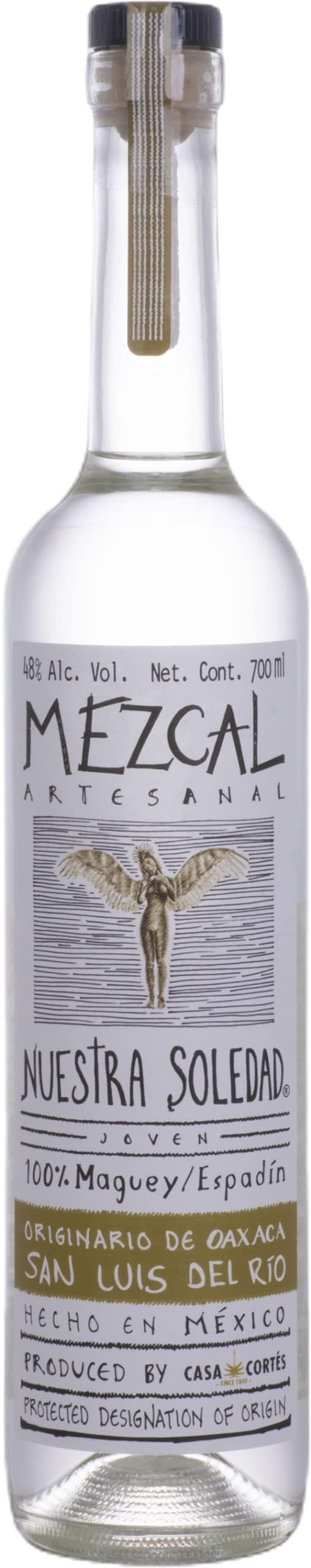 Nuestra Soledad Mezcal Joven SAN LUIS DEL RIO 48% Vol. 0,7l — Piscosaveur