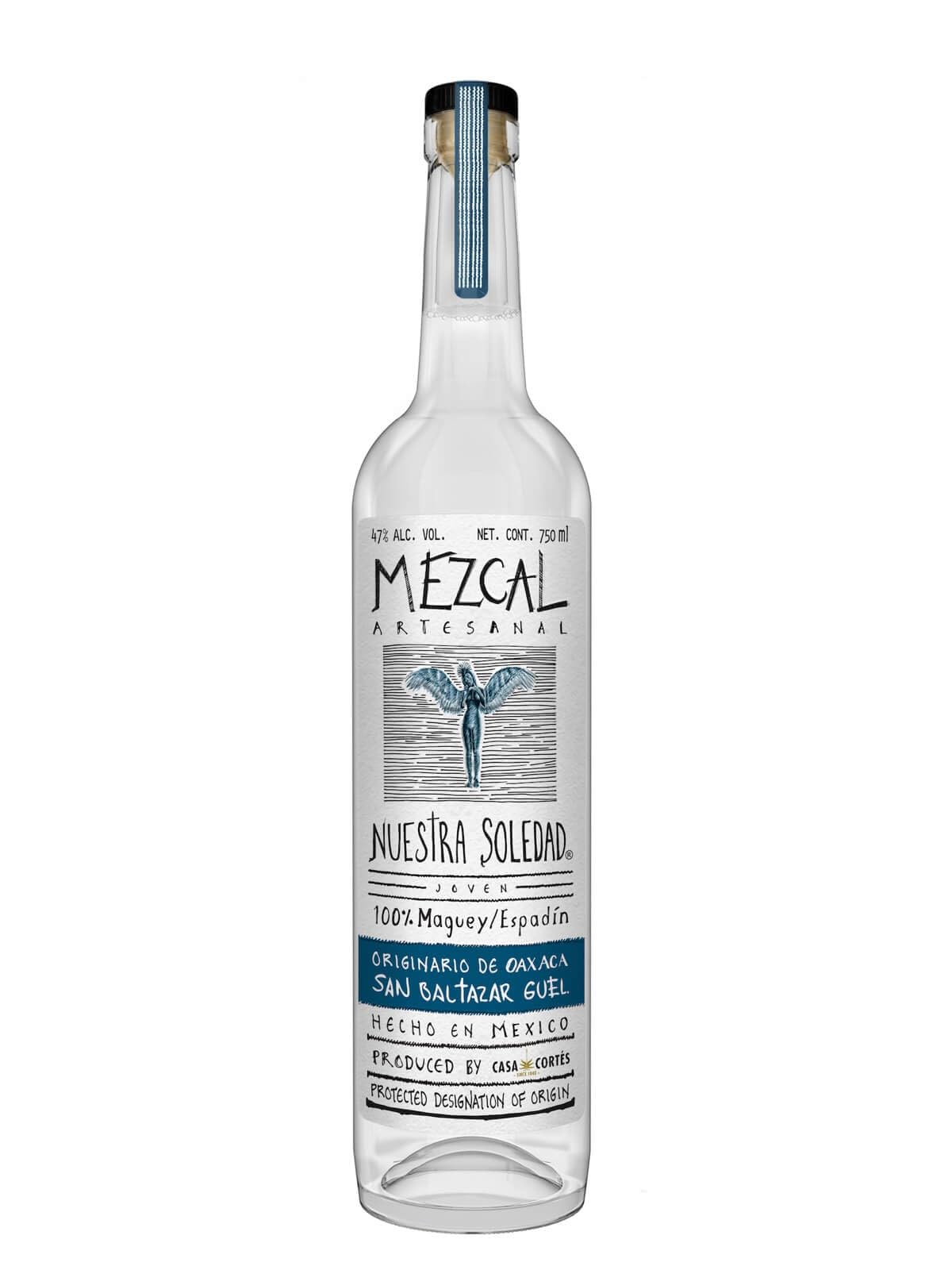 Nuestra Soledad Mezcal Joven SAN BALTAZAR GUELAVILA 47% Vol. 0,7l — Piscosaveur
