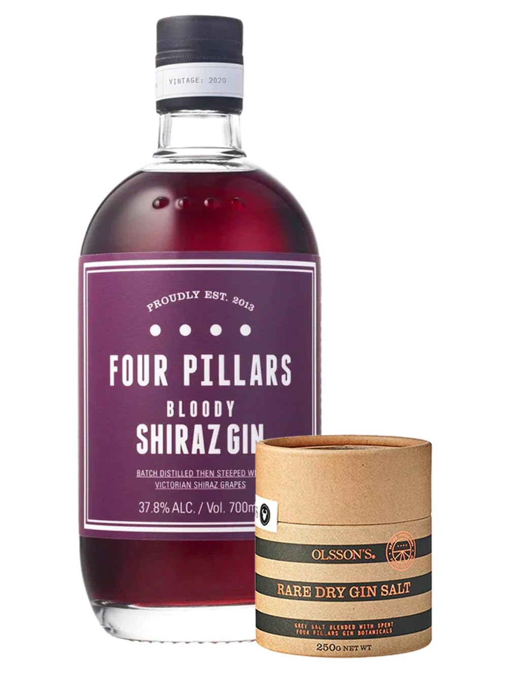 Four Pillars BLOODY SHIRAZ Gin 37,8% Vol. 0,7l — Piscosaveur