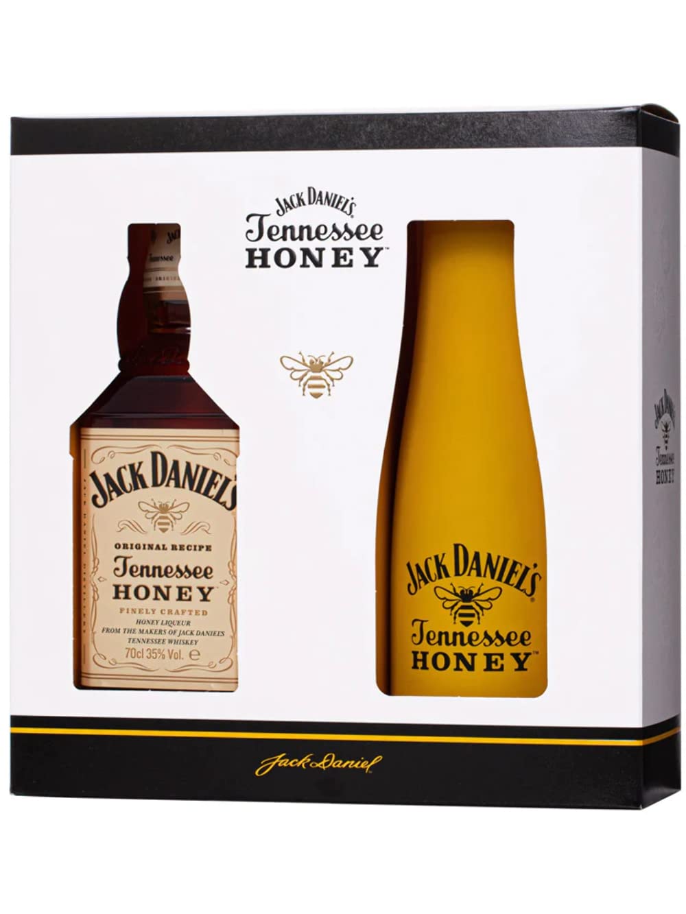 Jack Daniel's Tennessee HONEY 35% Vol. 0,7l en boîte cadeau avec Thermoskanne