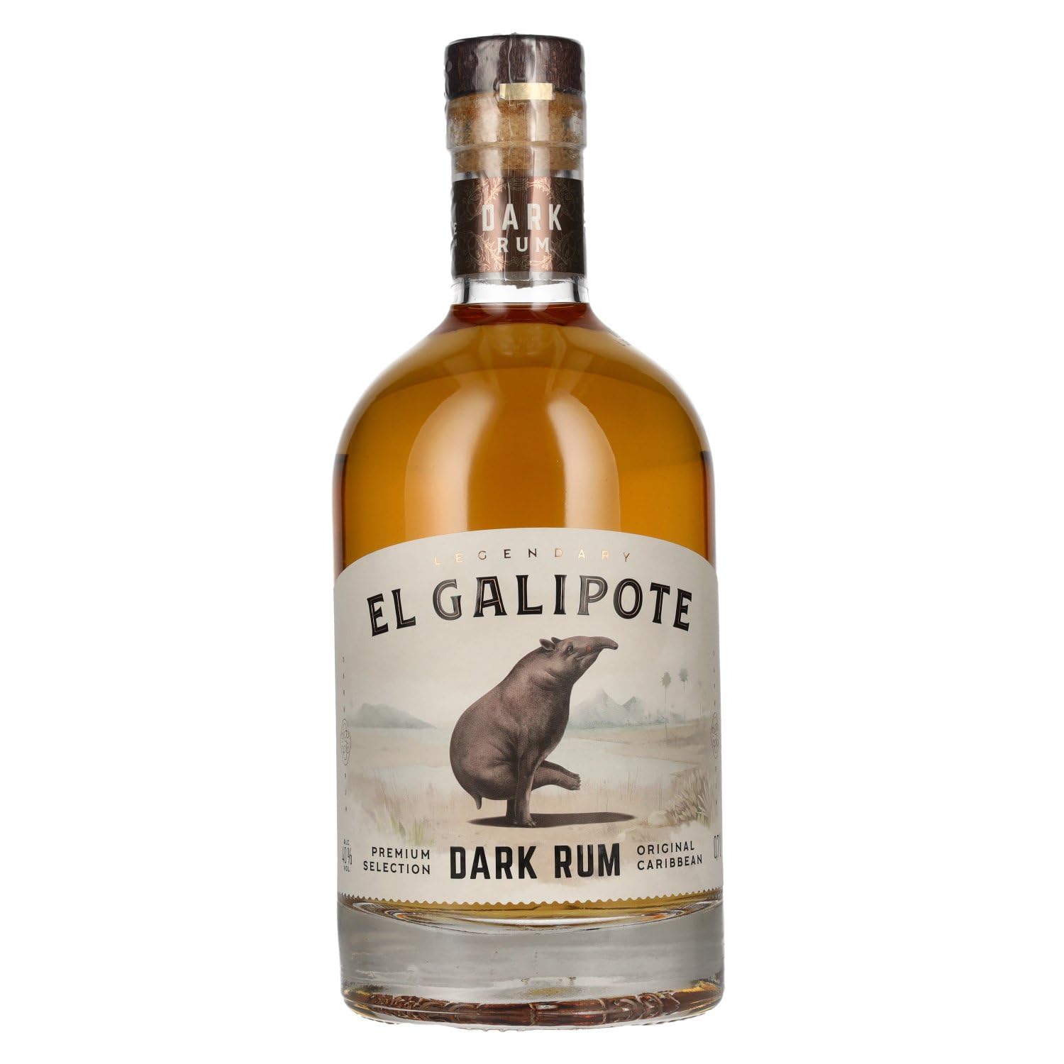EL GALIPOTE Dark Caribbean Rum 40% Vol. 0,7l — Piscosaveur