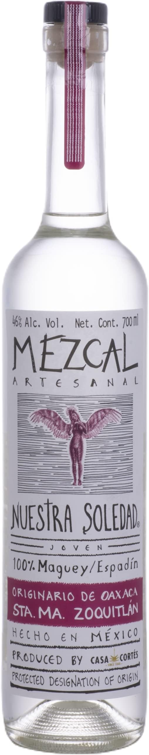 Nuestra Soledad Mezcal Joven STA. MA. ZOQUITLÁN 46% Vol. 0,7l — Piscosaveur