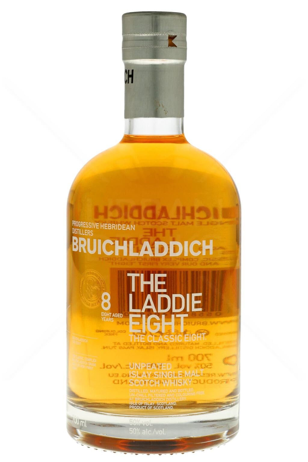 Bruichladdich THE LADDIE EIGHT 8 Years Old Unpeated 50% Vol. 0,7l in T — Piscosaveur