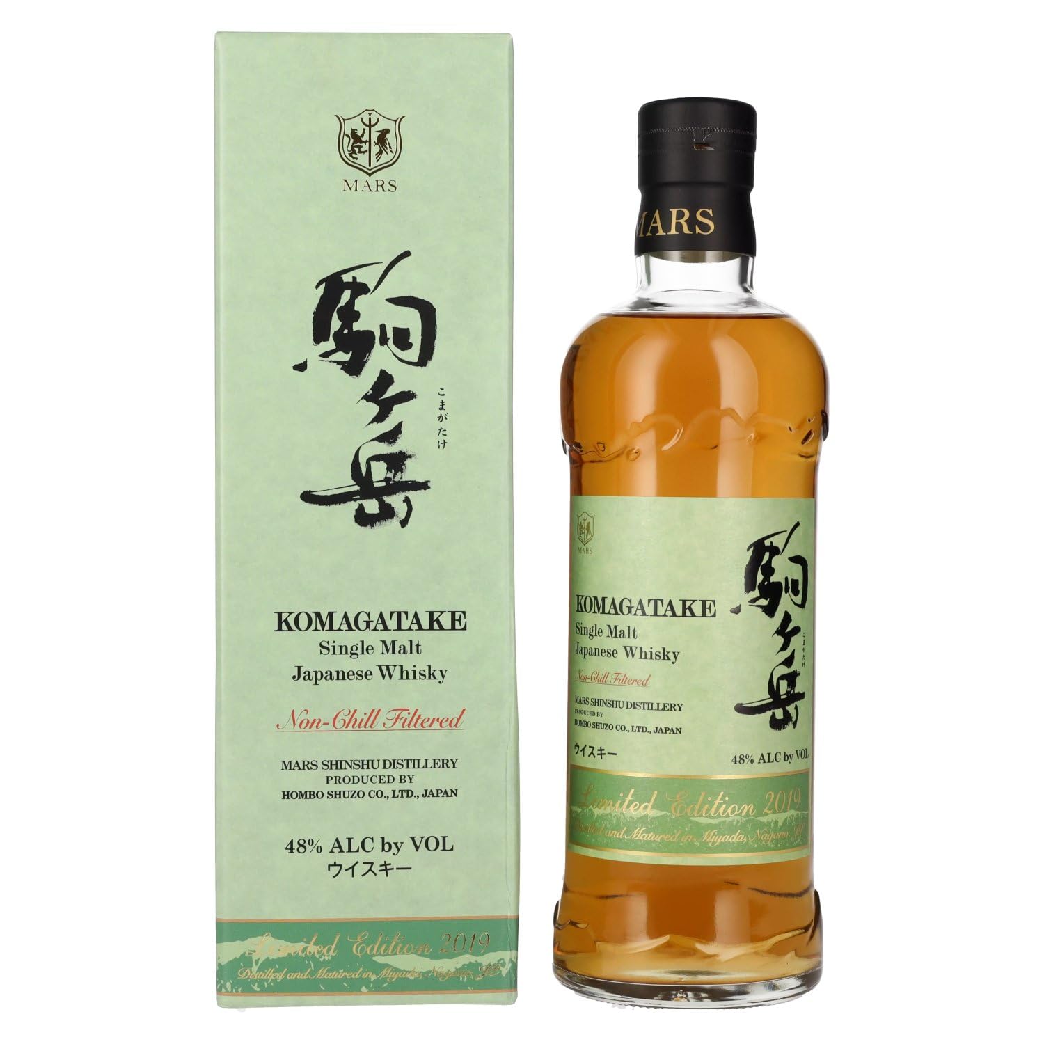 Mars KOMAGATAKE Single Malt Japanese Whisky Limited Edition 2019 48% V — Piscosaveur