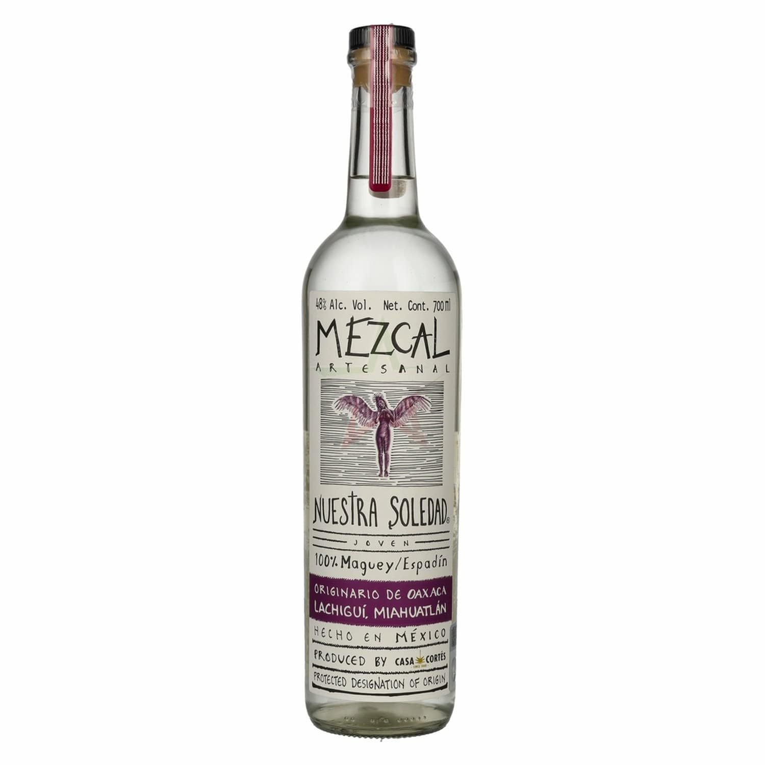 Nuestra Soledad Mezcal Joven LACHIGUÍ MIAHUATLÁN 48% Vol. 0,7l — Piscosaveur