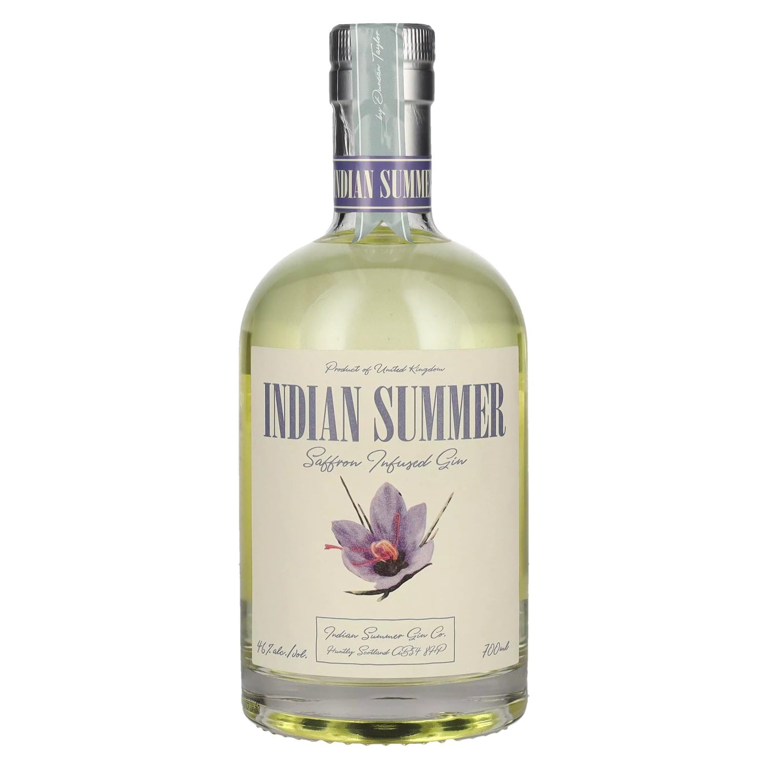 Duncan Taylor Indian Summer Saffron Infused Gin 46% Vol. 0,7l — Piscosaveur