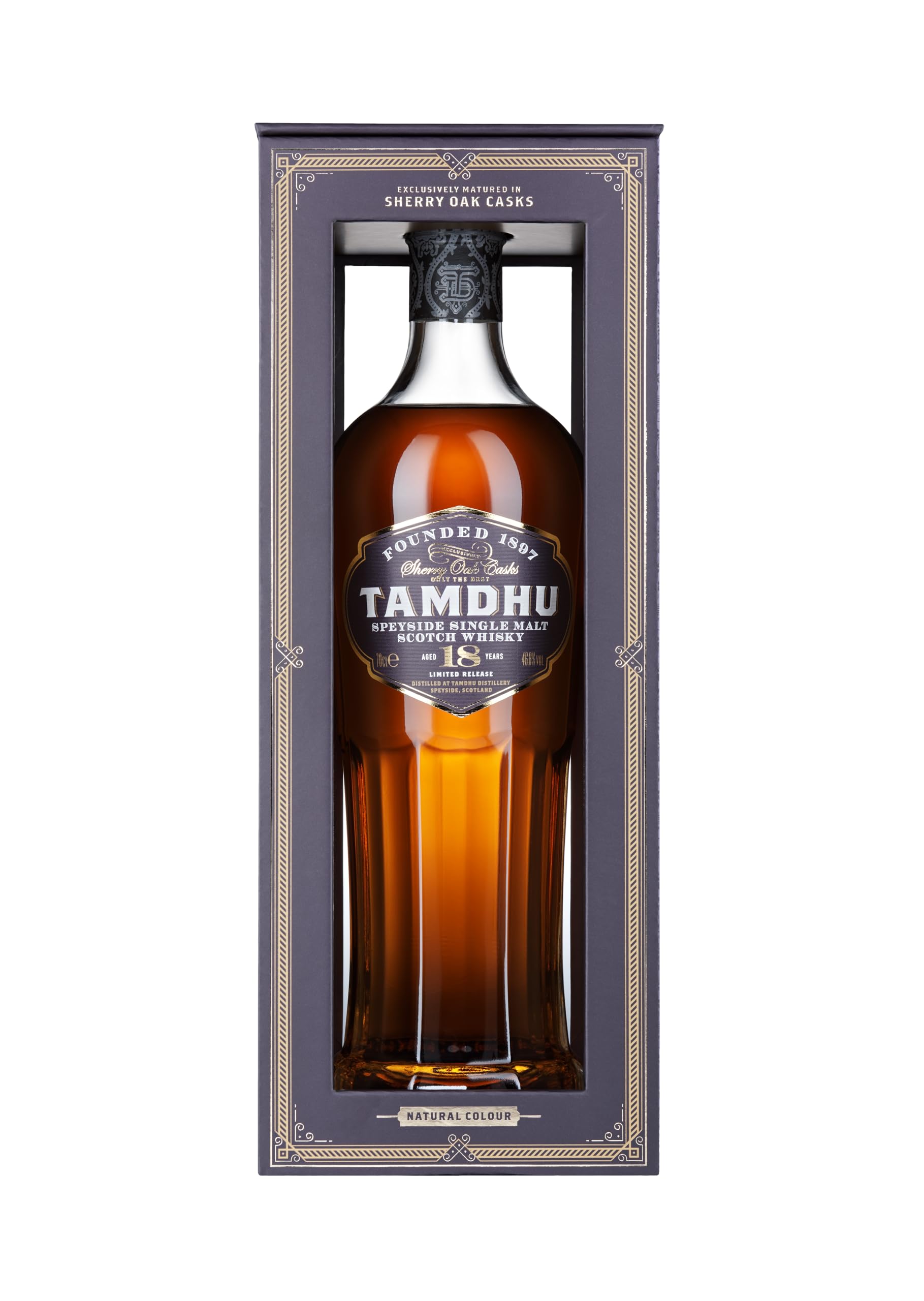Tamdhu 18 Years Old Speyside Single Malt Limited Release 46,8% Vol. 0, — Piscosaveur