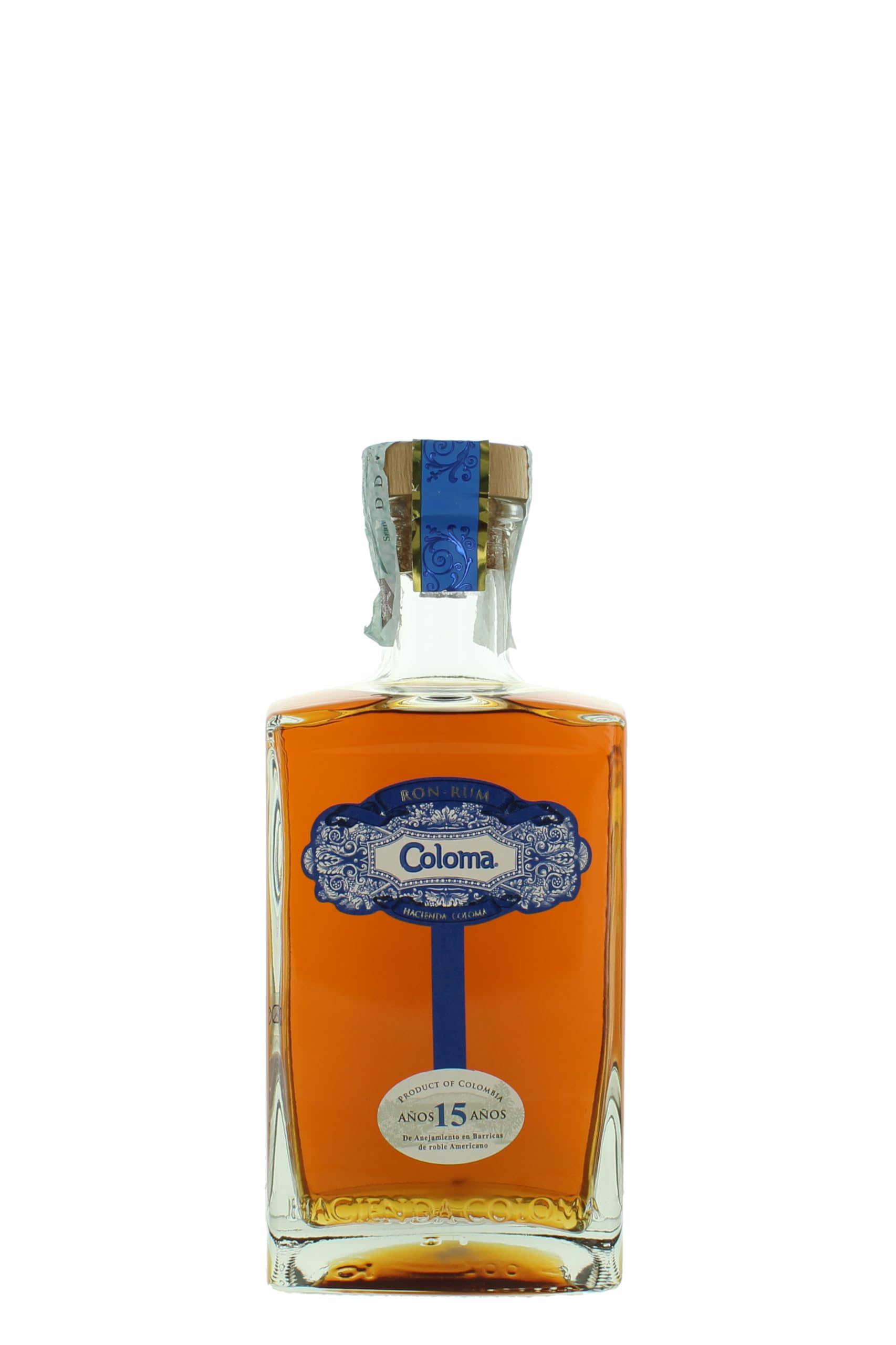 Ron Coloma 15 Years Colombian Rum 40% Vol. 0,7l — Piscosaveur