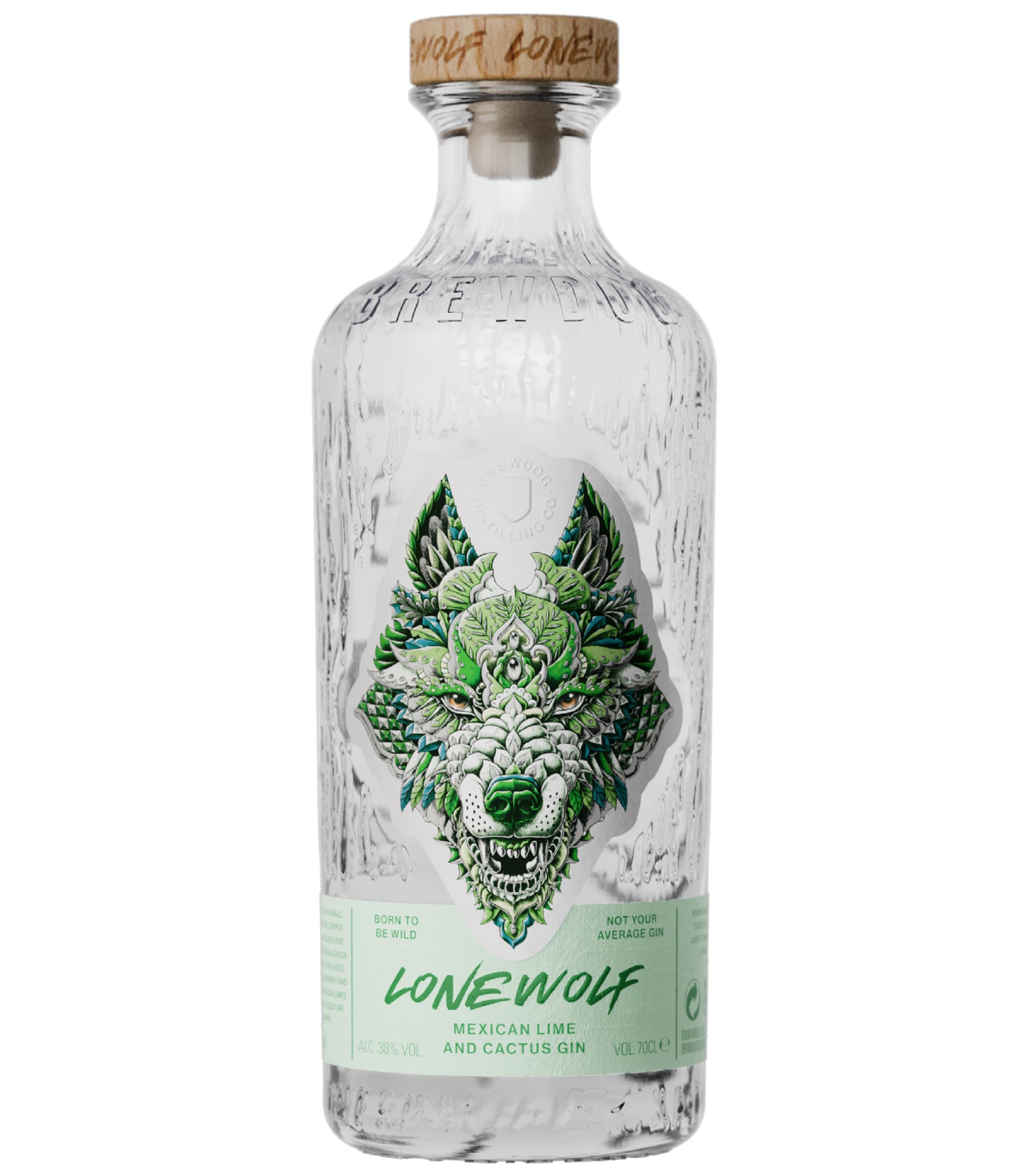 Brewdog LoneWolf MEXICAN LIME Gin 38% Vol. 0,7l — Piscosaveur